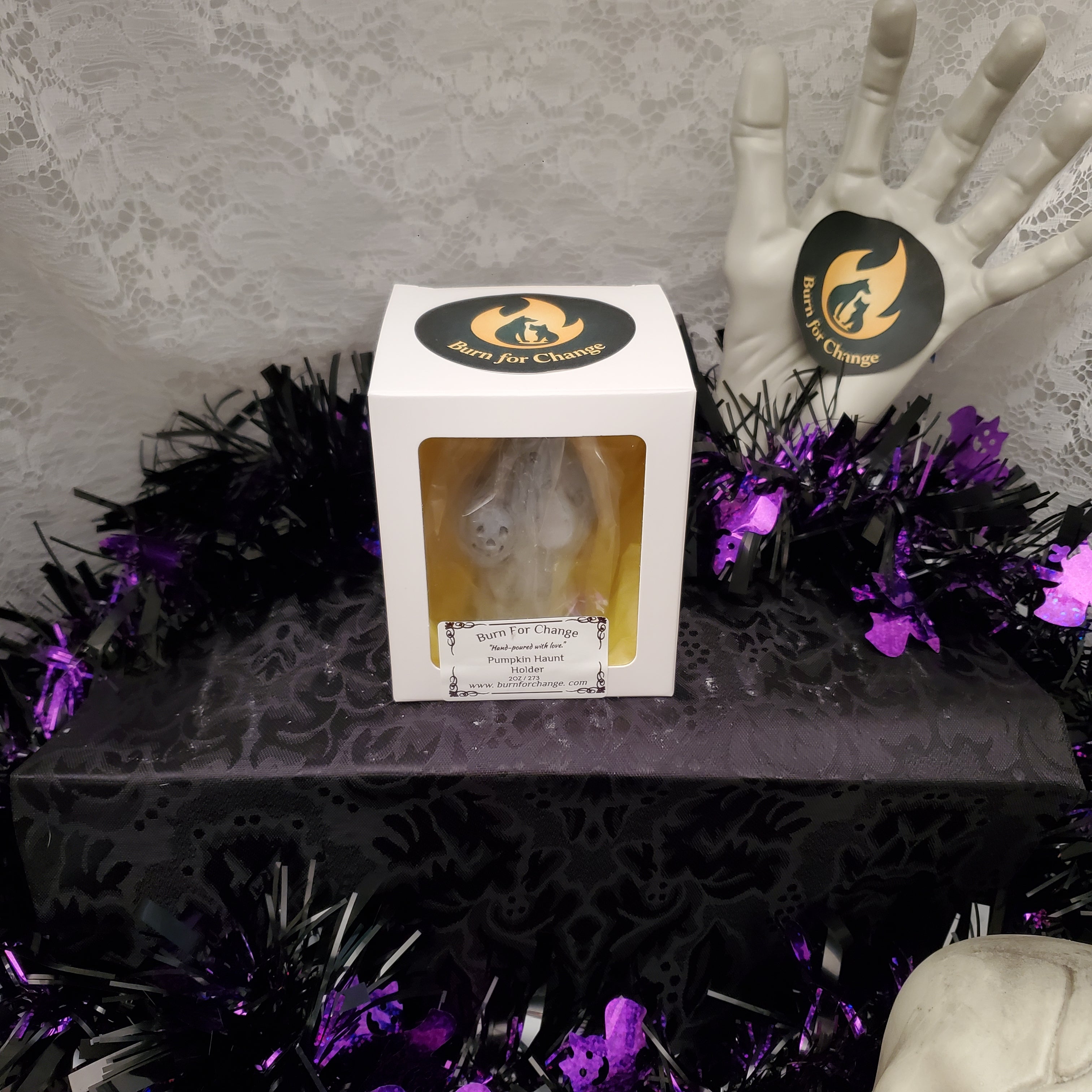 Pumpkin Haunt Holder