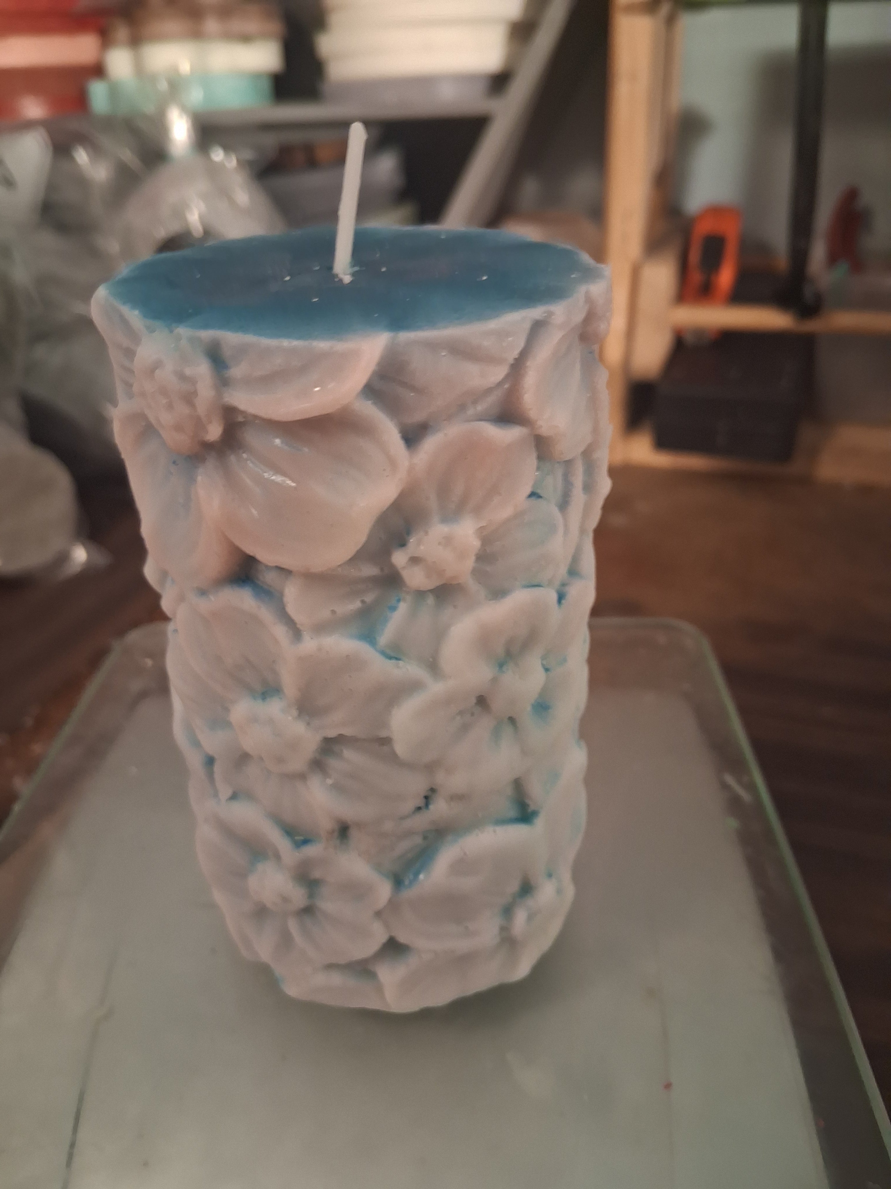 Majestic Floral Pillar