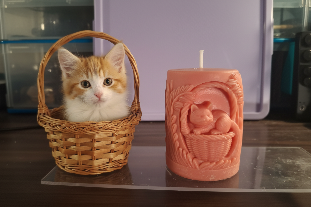 Kitty Cradle Charm