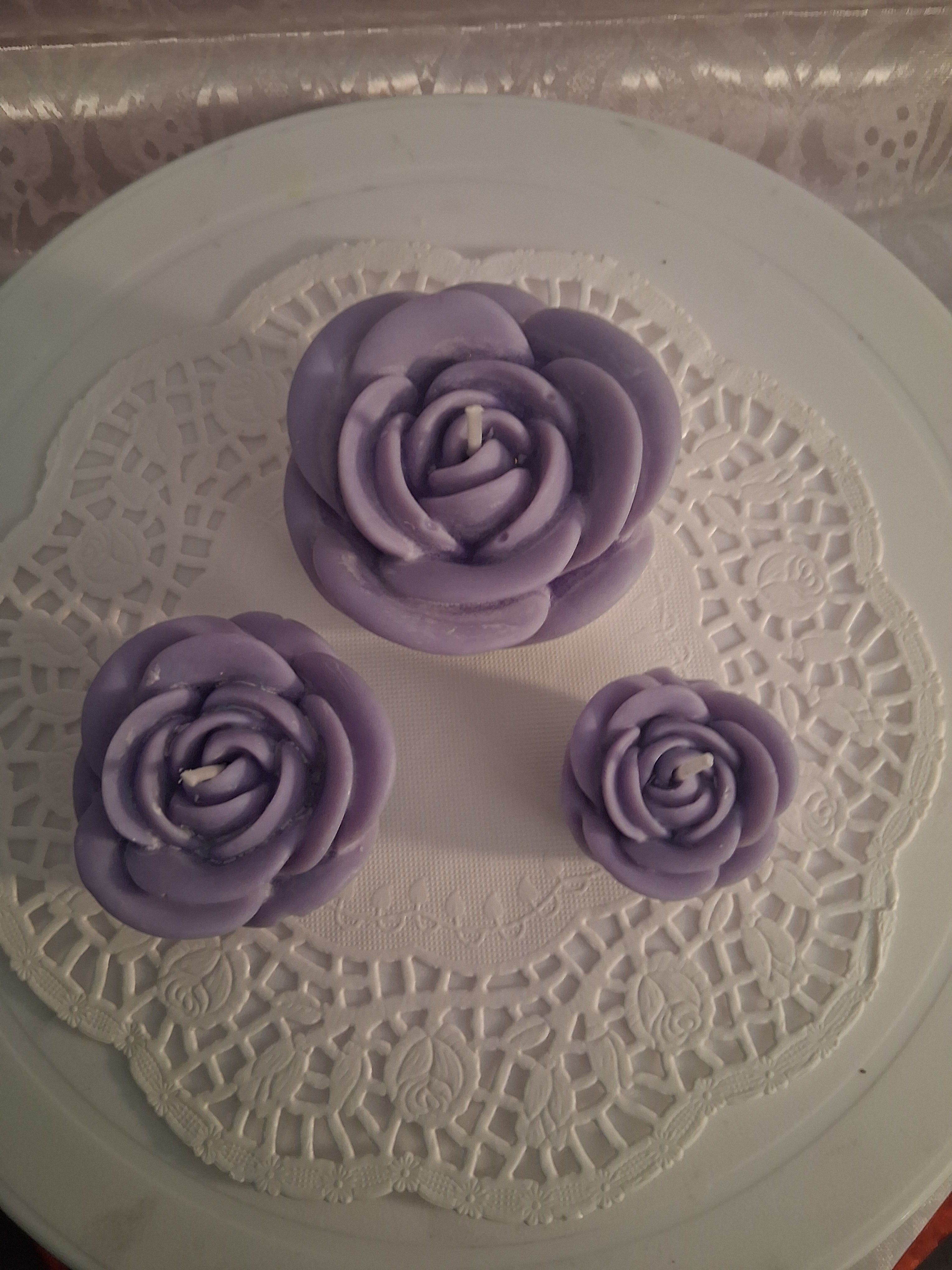 Trinity Rose Blossom (Set of 3)