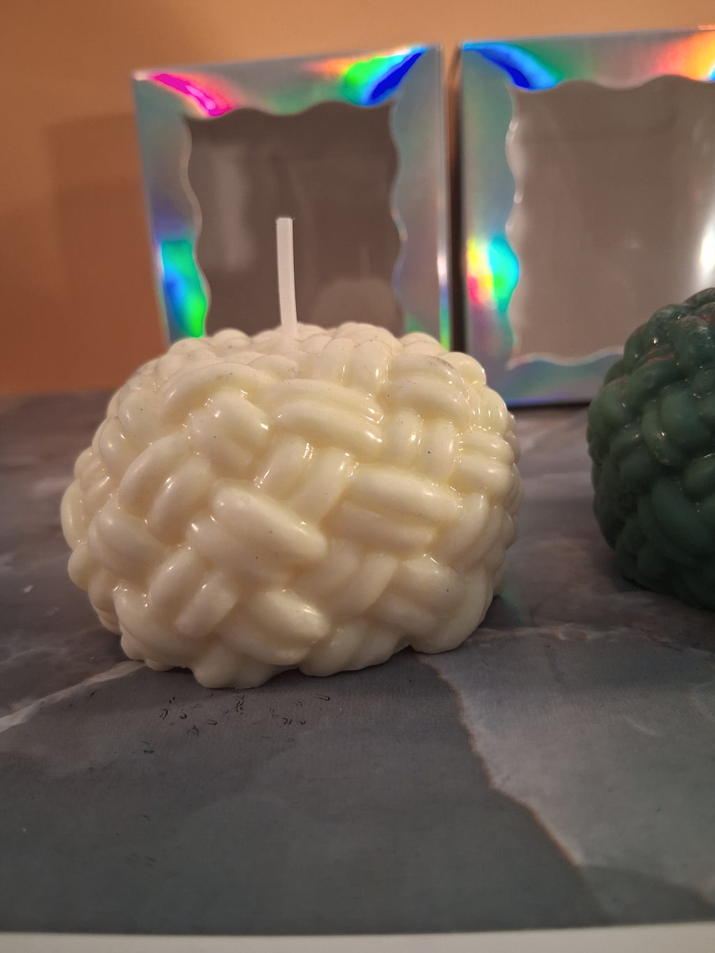 Heirloom Knit Candle