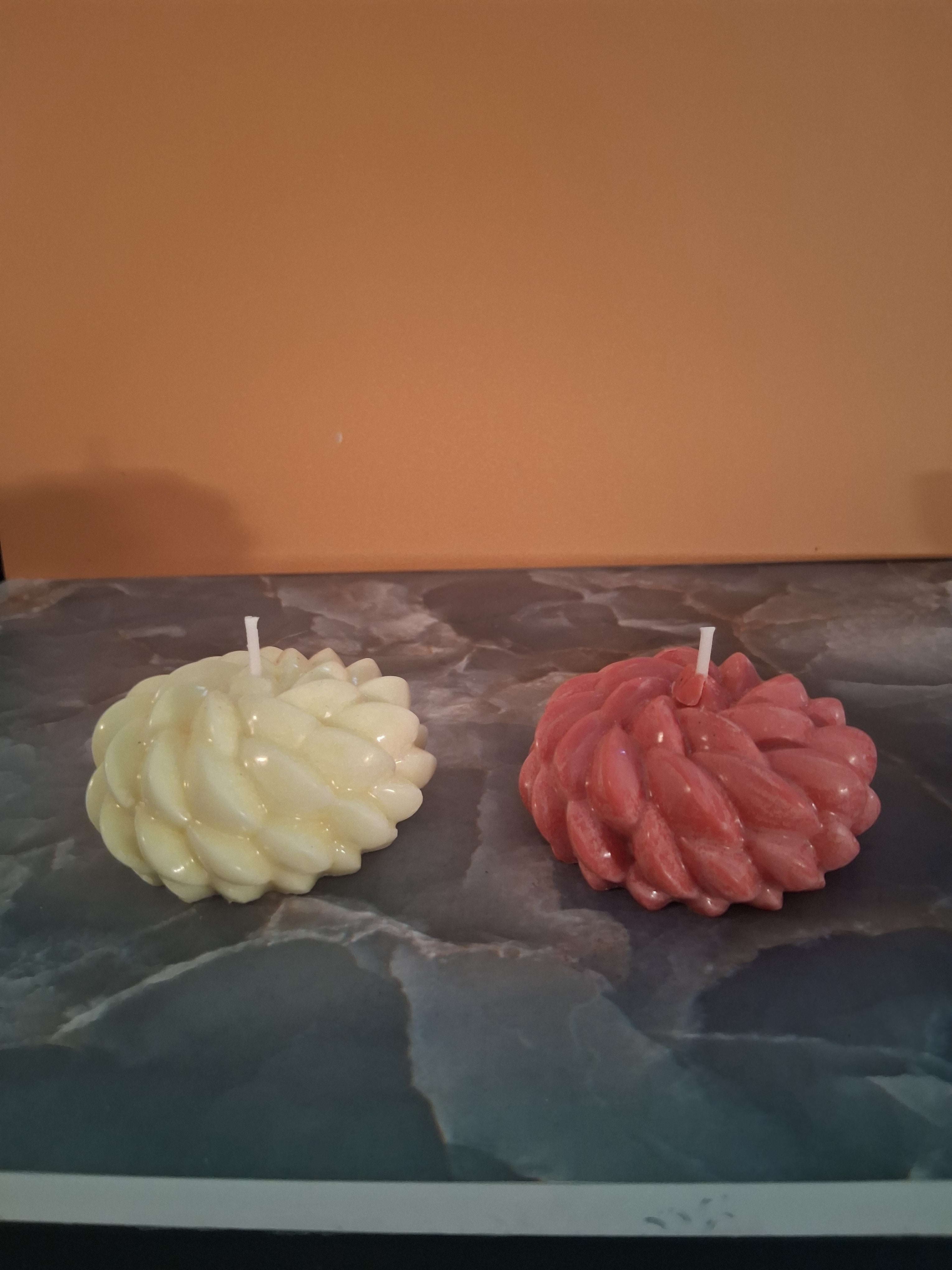 Textured Thread Candle