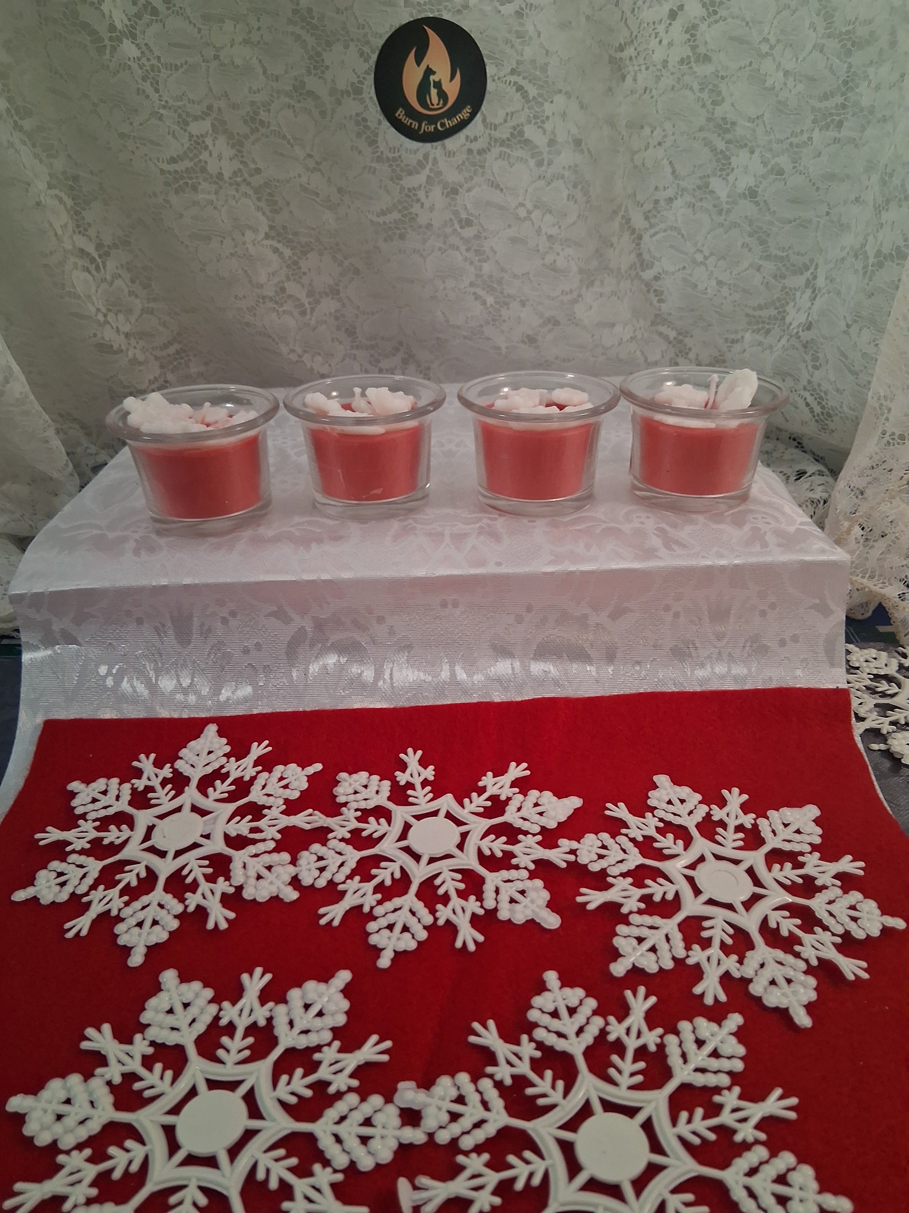 Christmas Flurries (Set of 4)