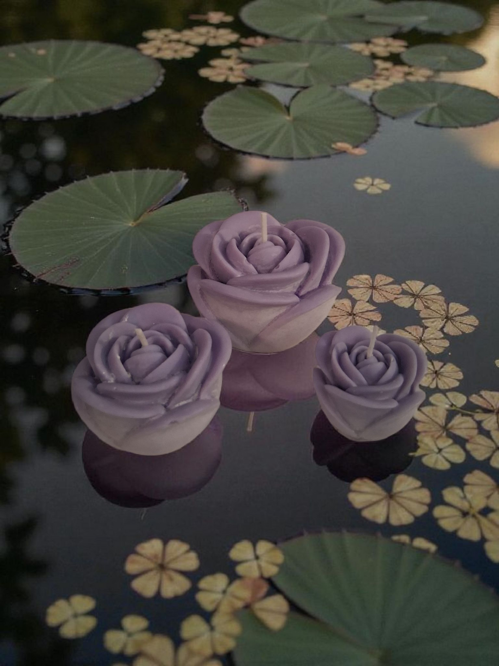 Trinity Rose Blossom (Set of 3)