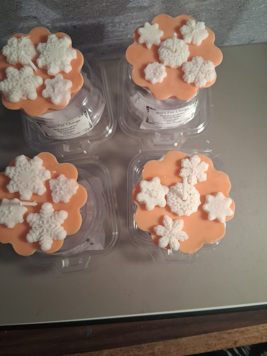 Snowflake Cupcake