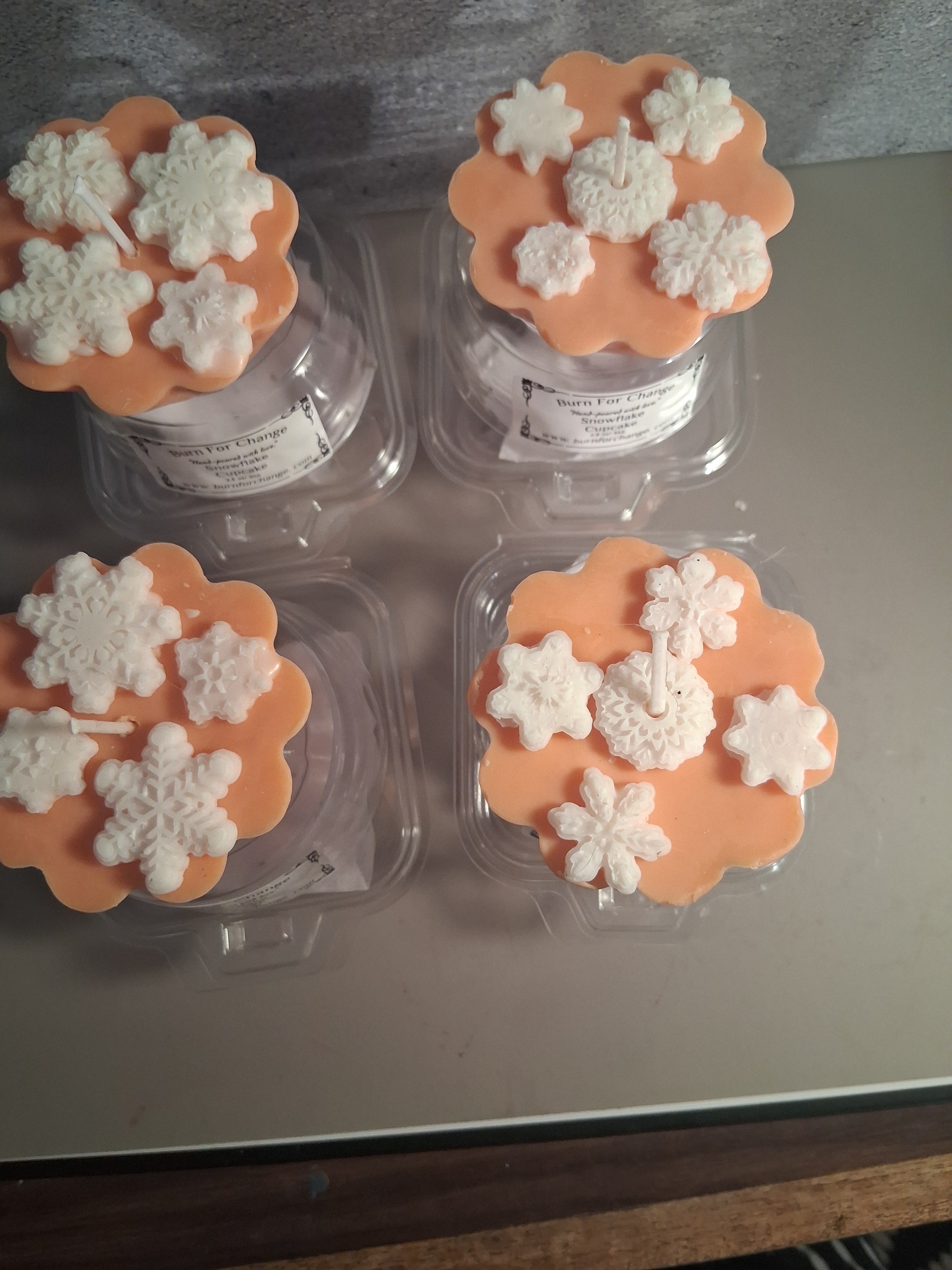 Snowflake Cupcake