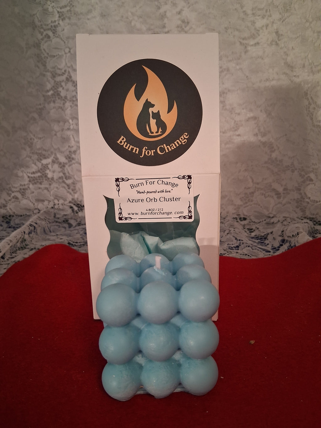 Azure Orb Cluster Cube