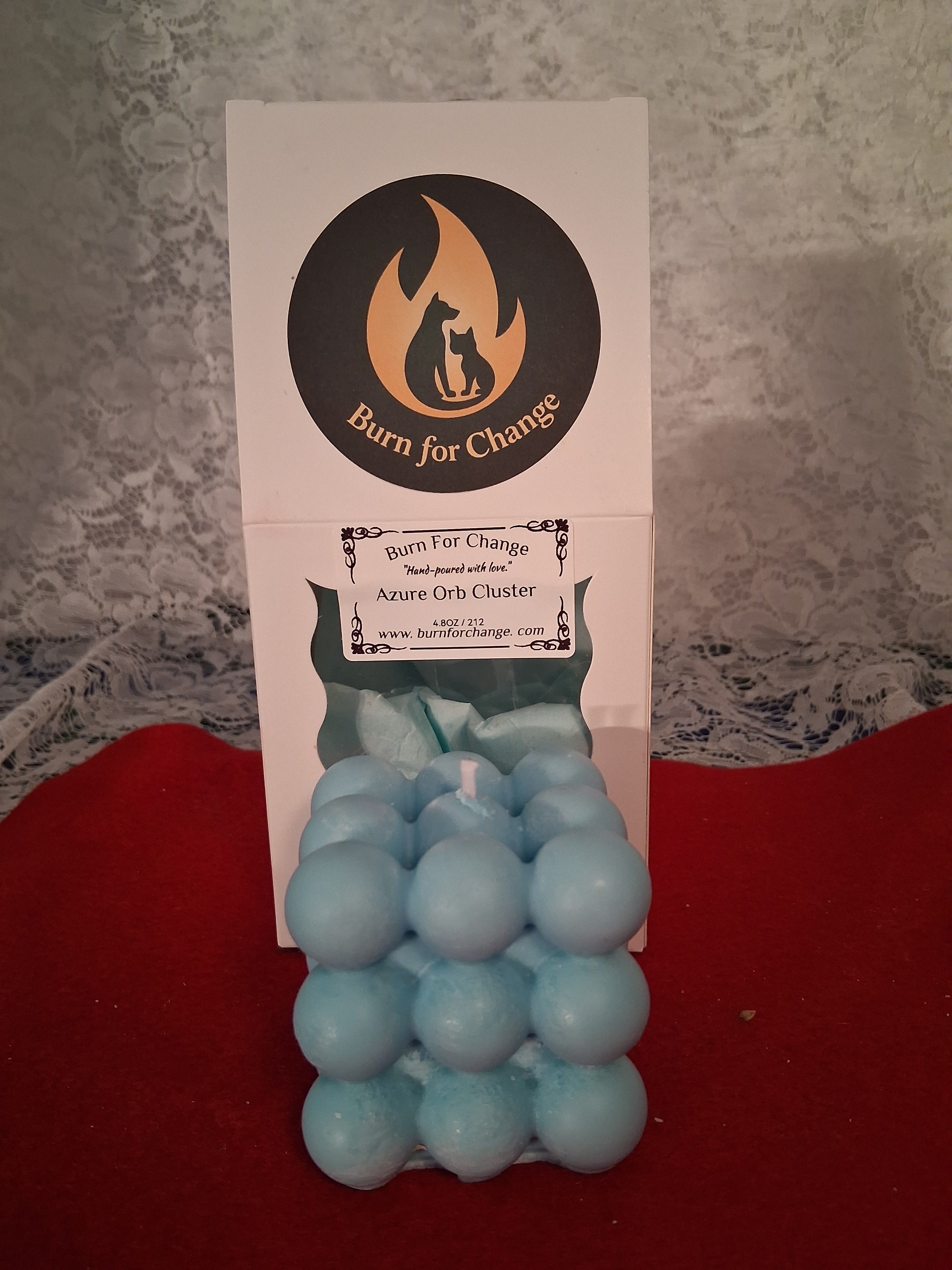 Azure Orb Cluster Cube