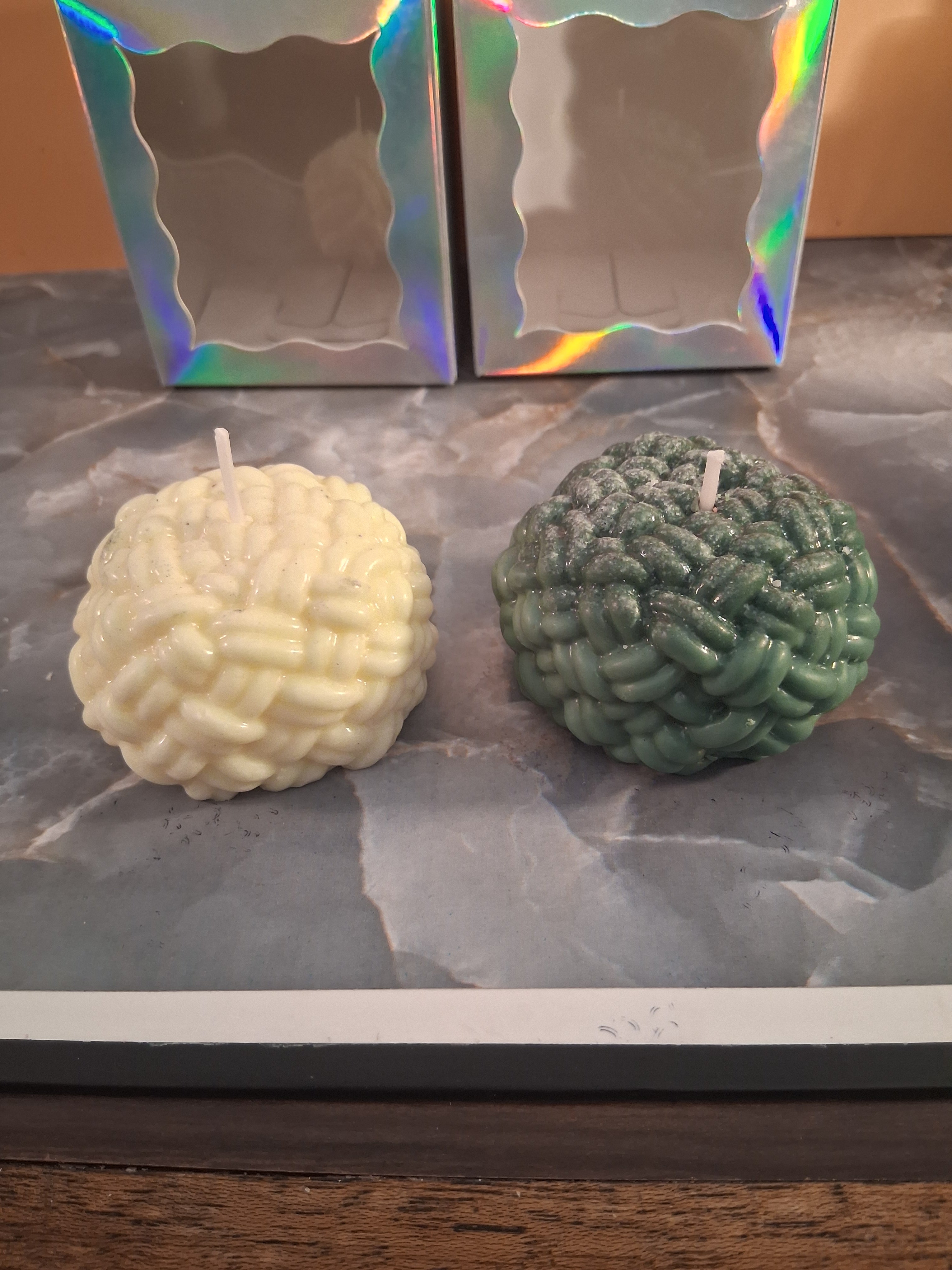 Heirloom Knit Candle