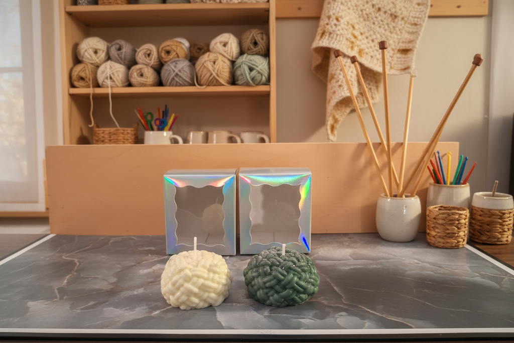 Heirloom Knit Candle