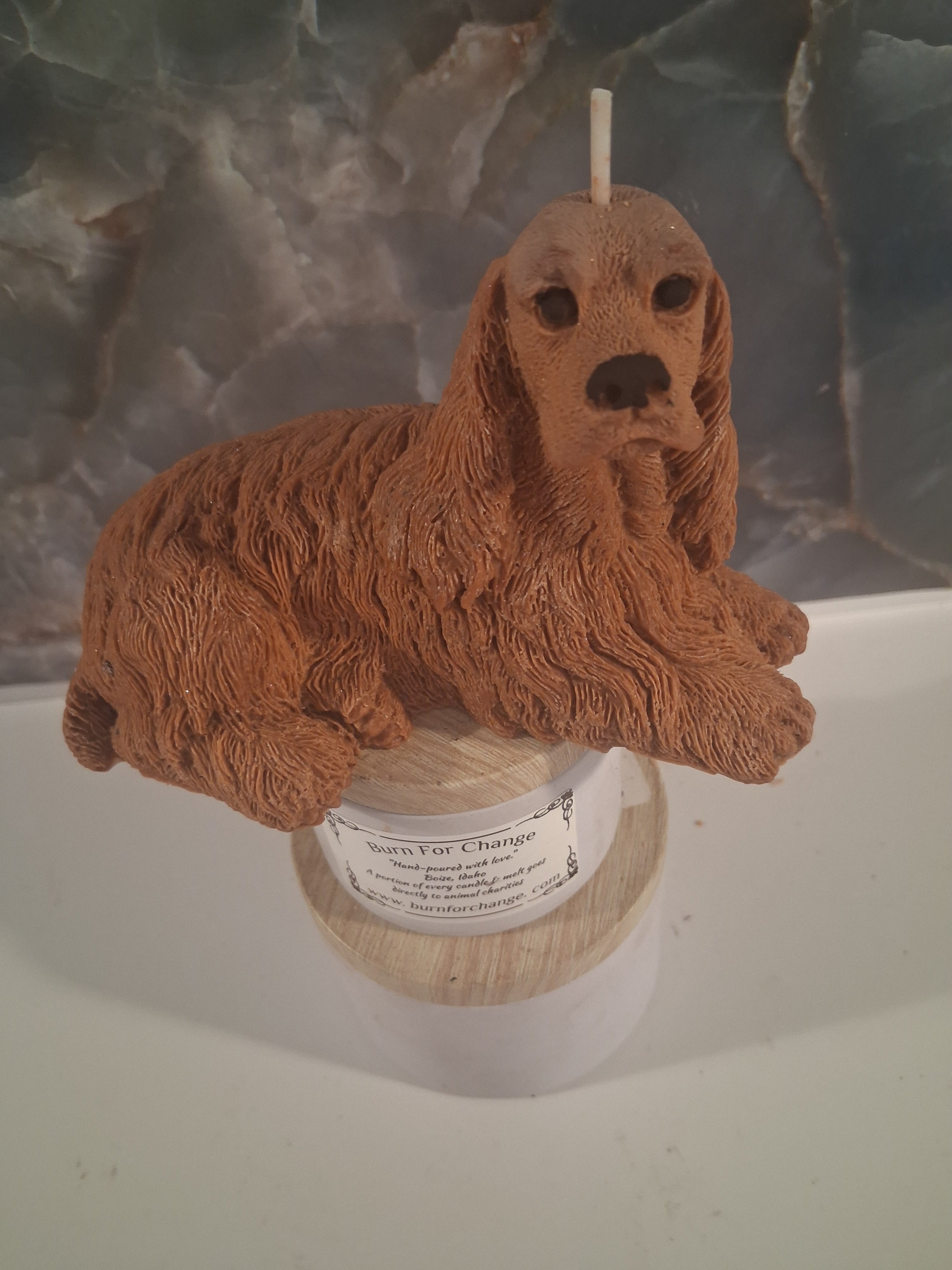 Noble Spaniel Silhouette