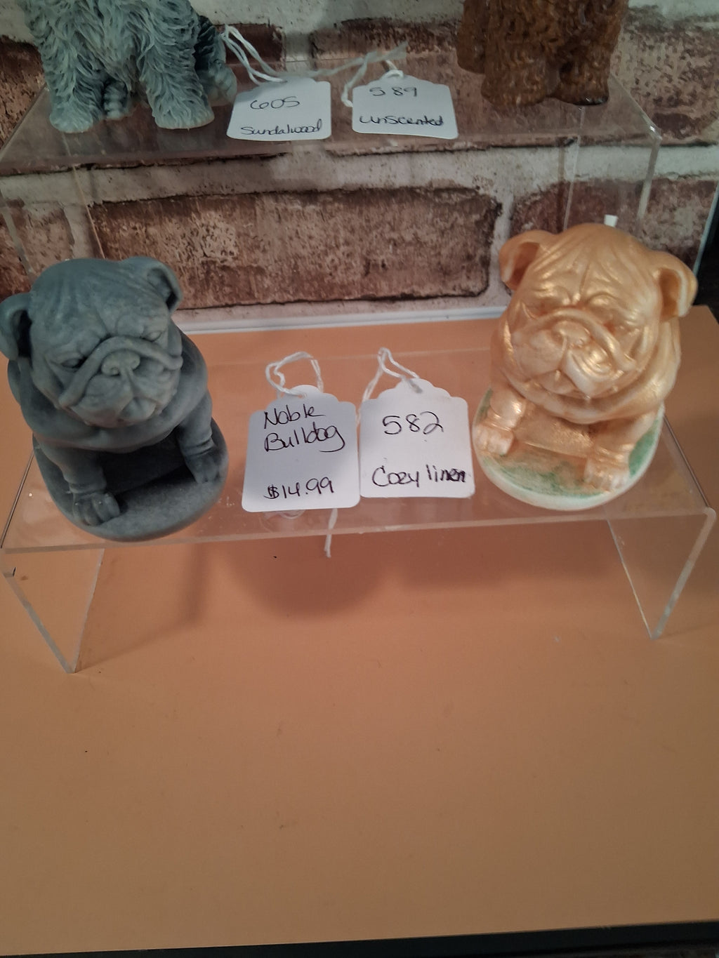Noble Bulldog Candle