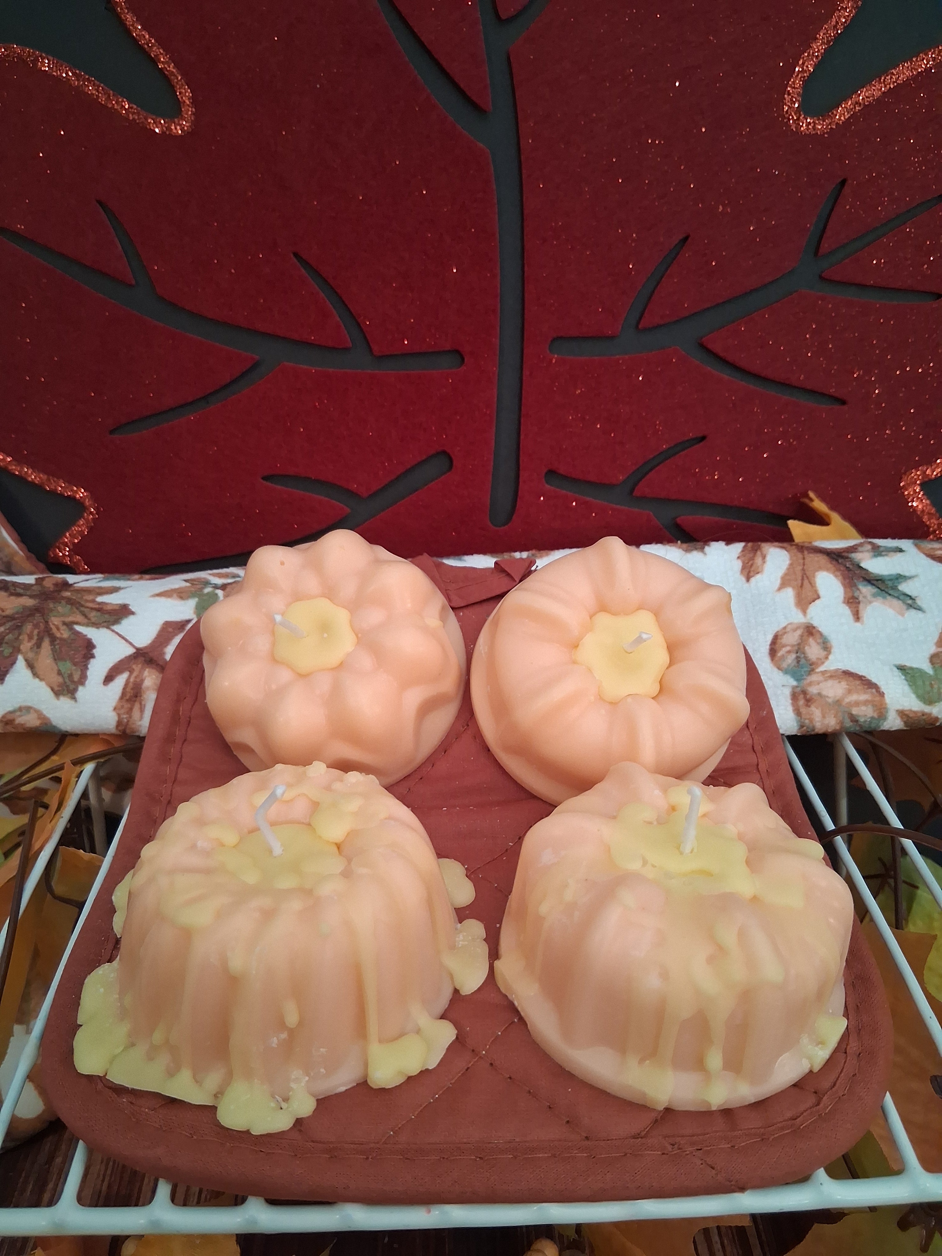 Pumpkin Spice and Gingerbread (Set of 4)