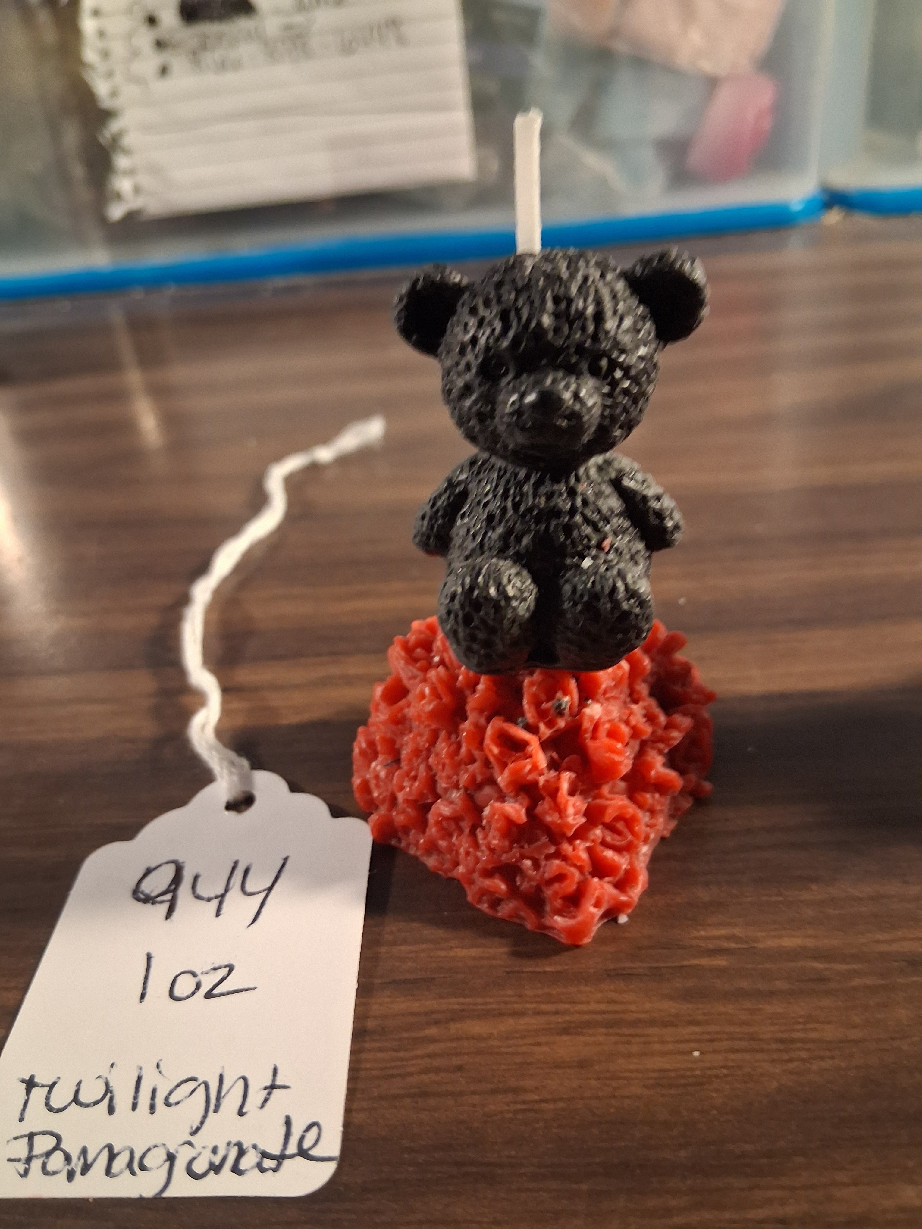 Teddy Heart Charm