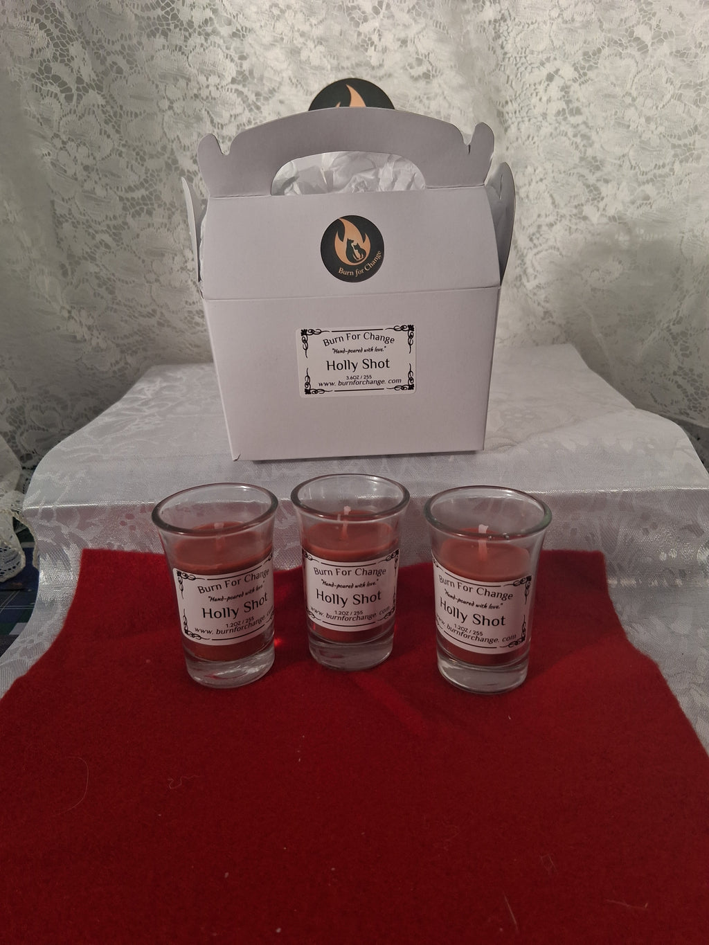 Holly Shot (Set of 3)