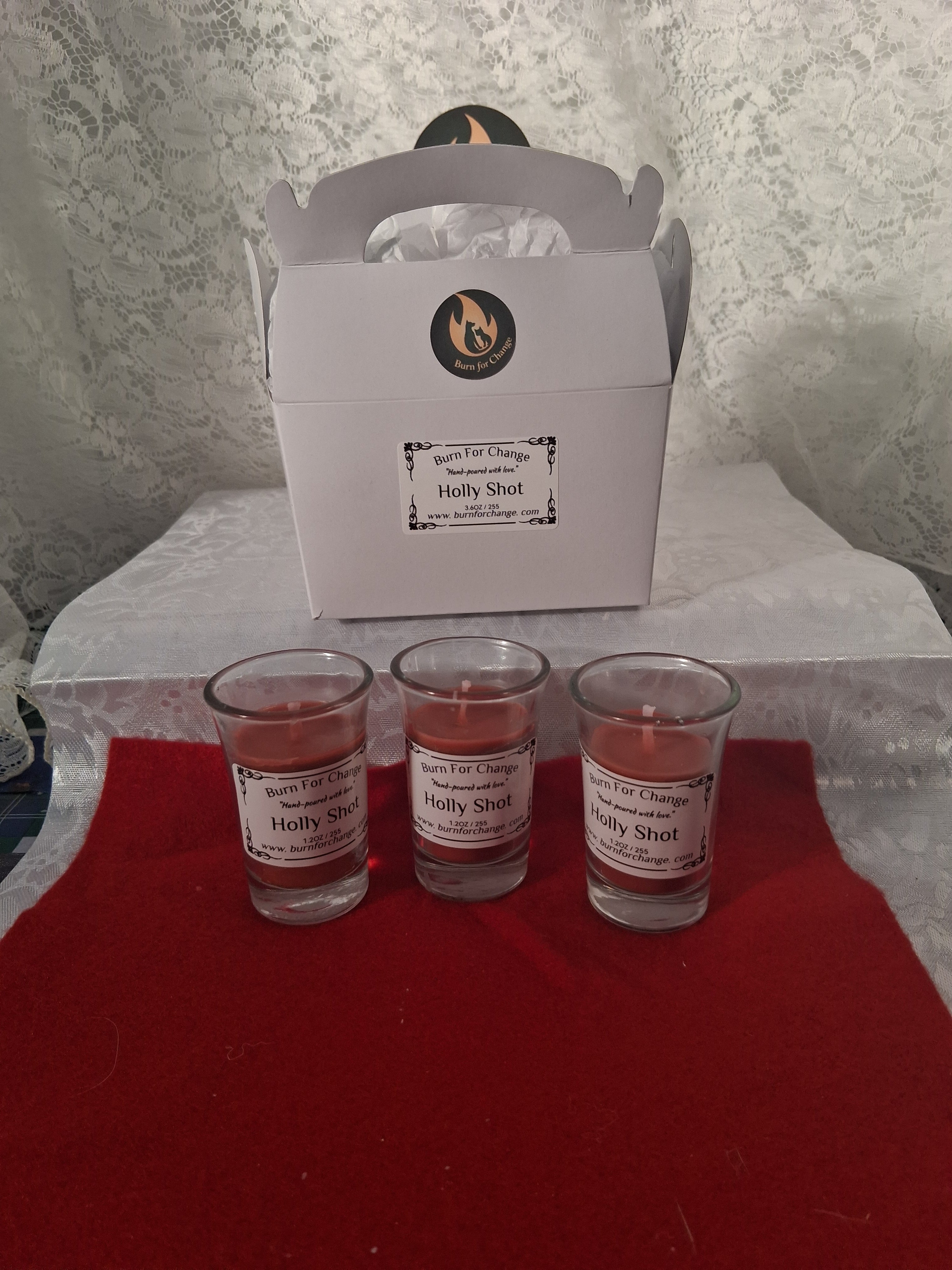 Holly Shot (Set of 3)