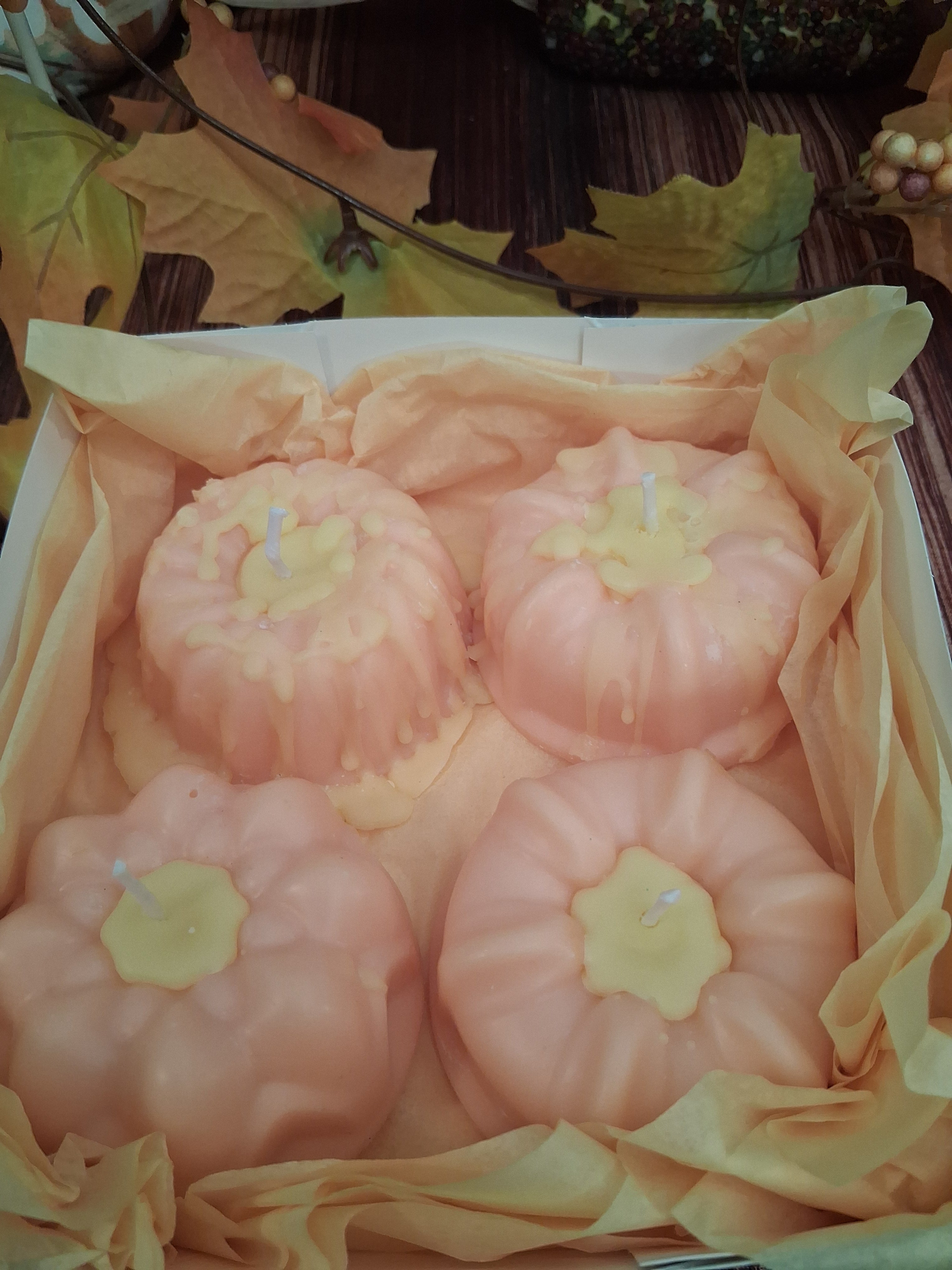 Pumpkin Spice and Gingerbread (Set of 4)