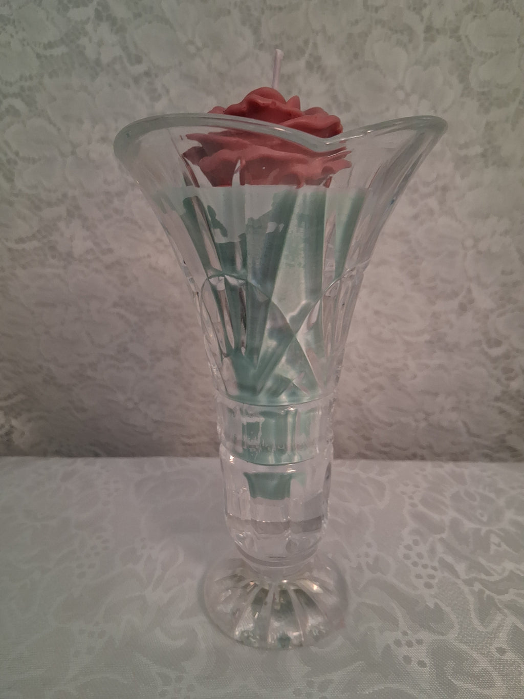 Shannon Crystal Vase Candle