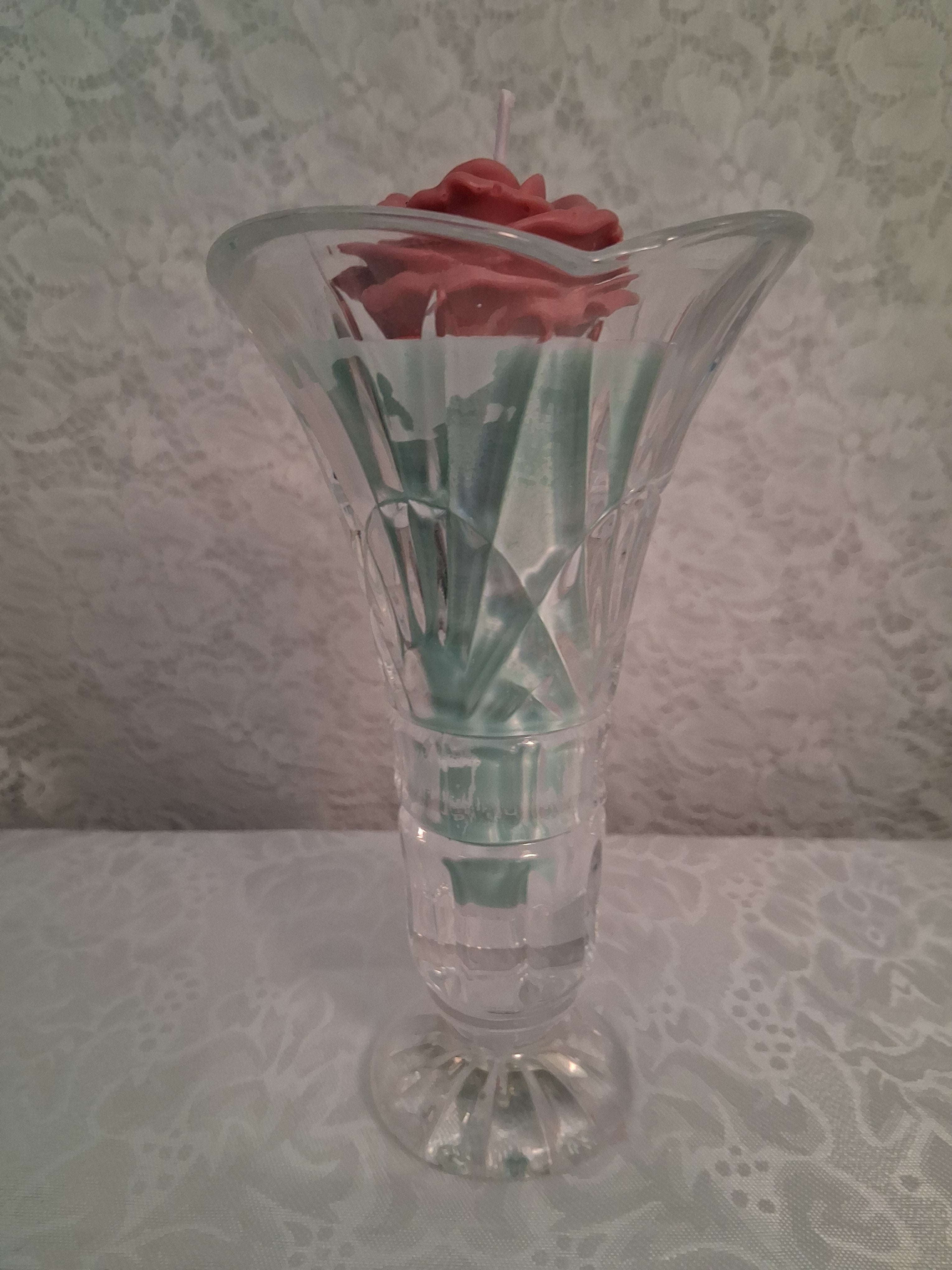 Shannon Crystal Vase Candle