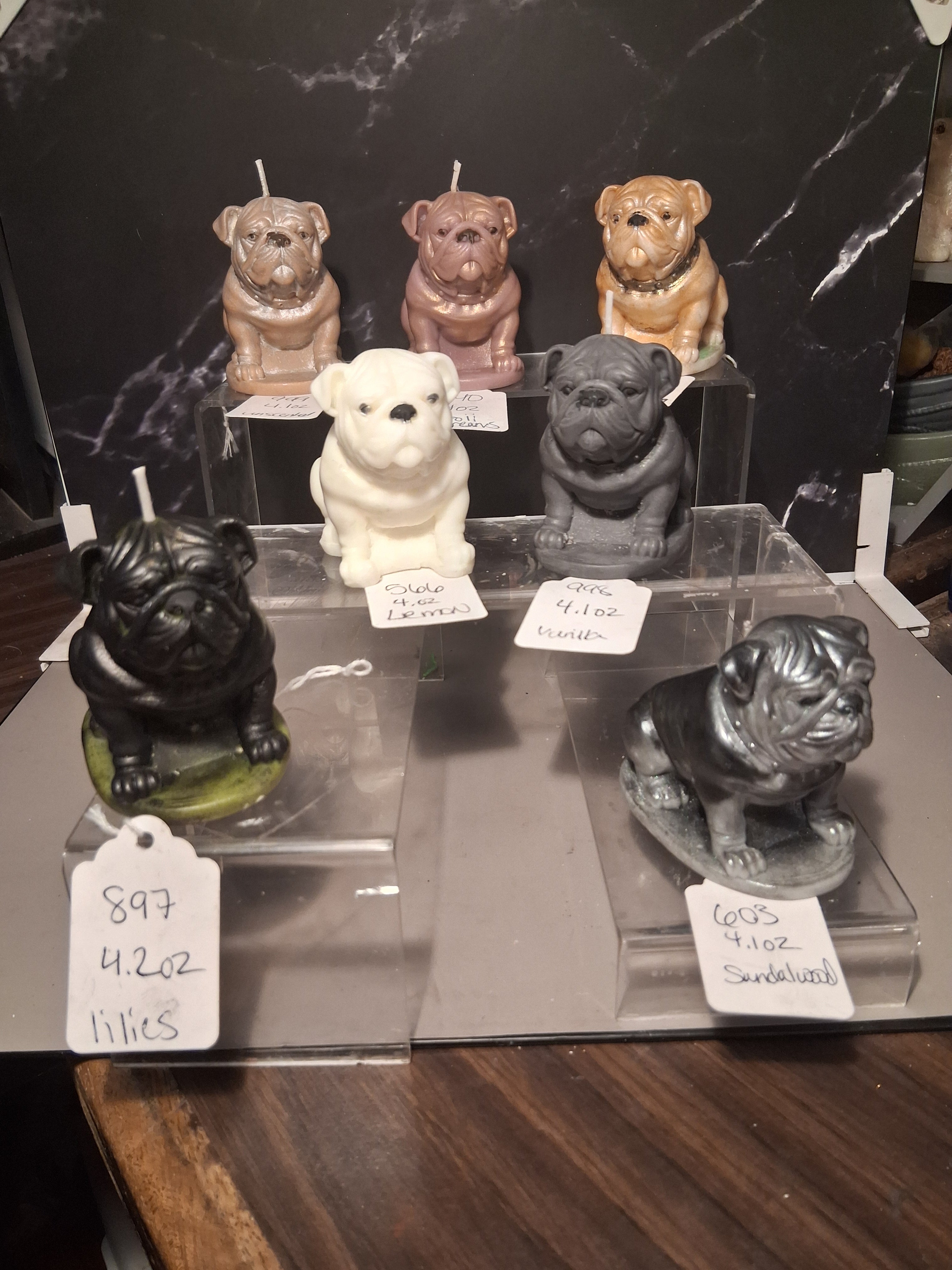 Noble Bulldog Candle