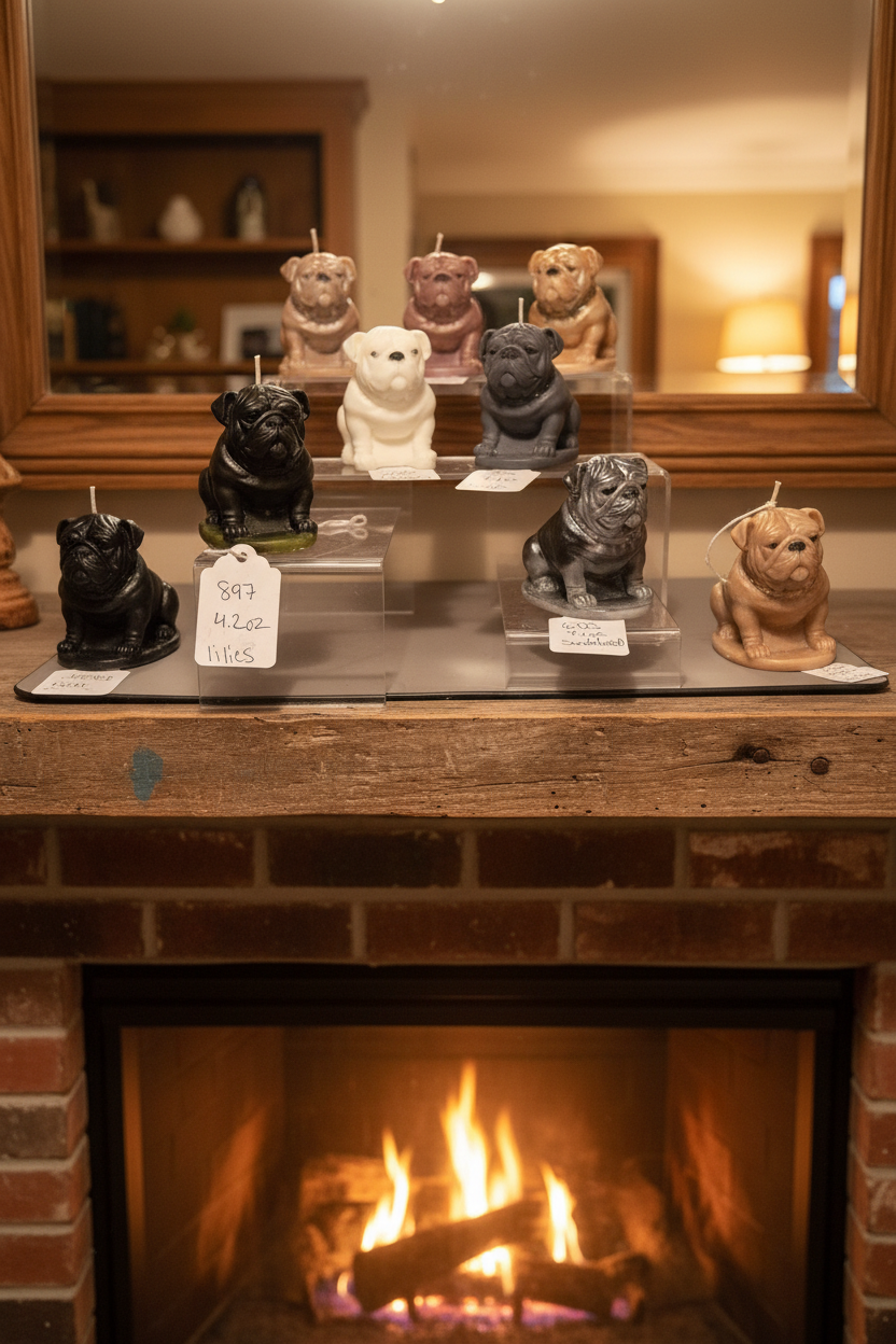 Noble Bulldog Candle