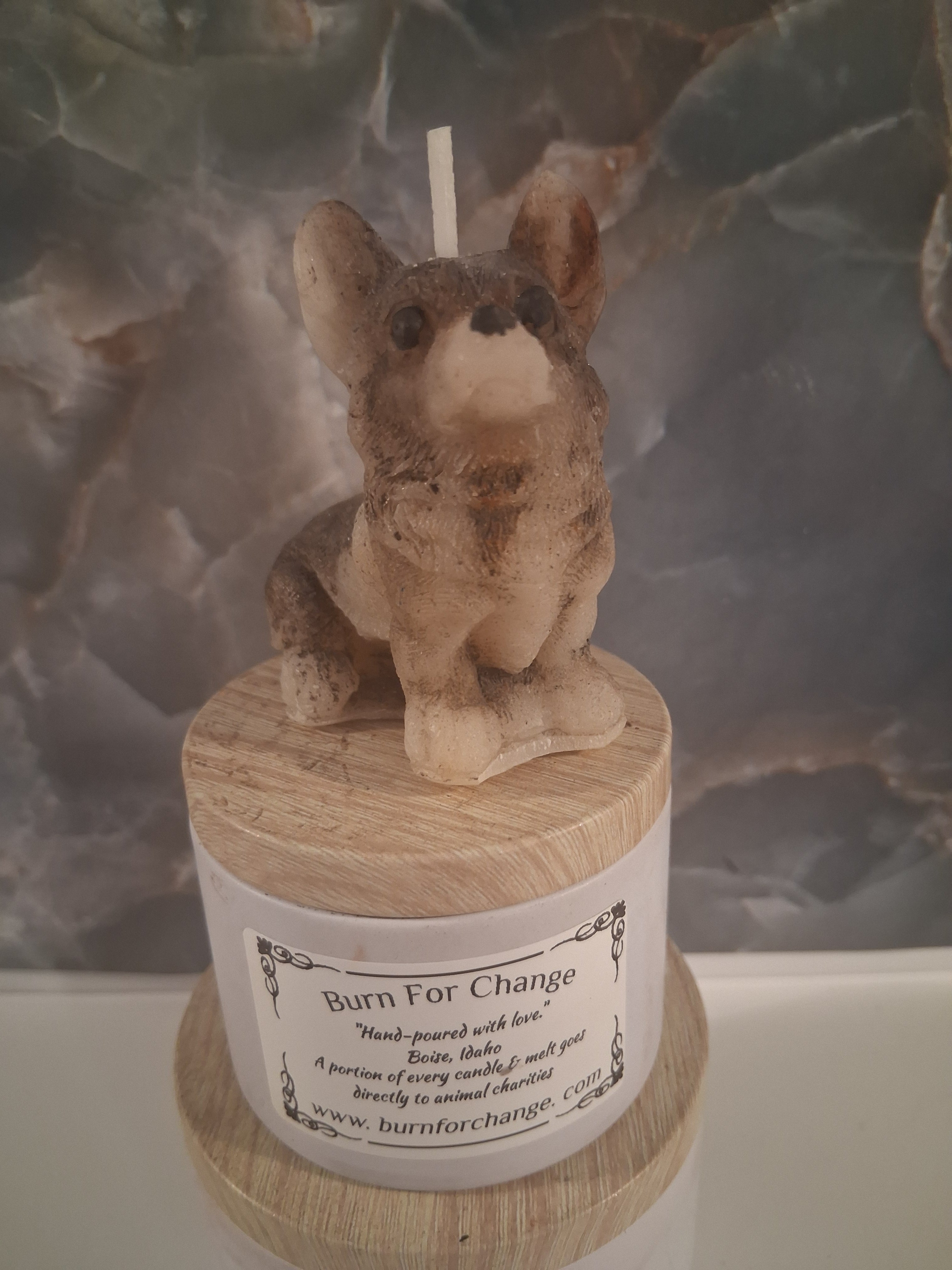 Royal Corgi Candle