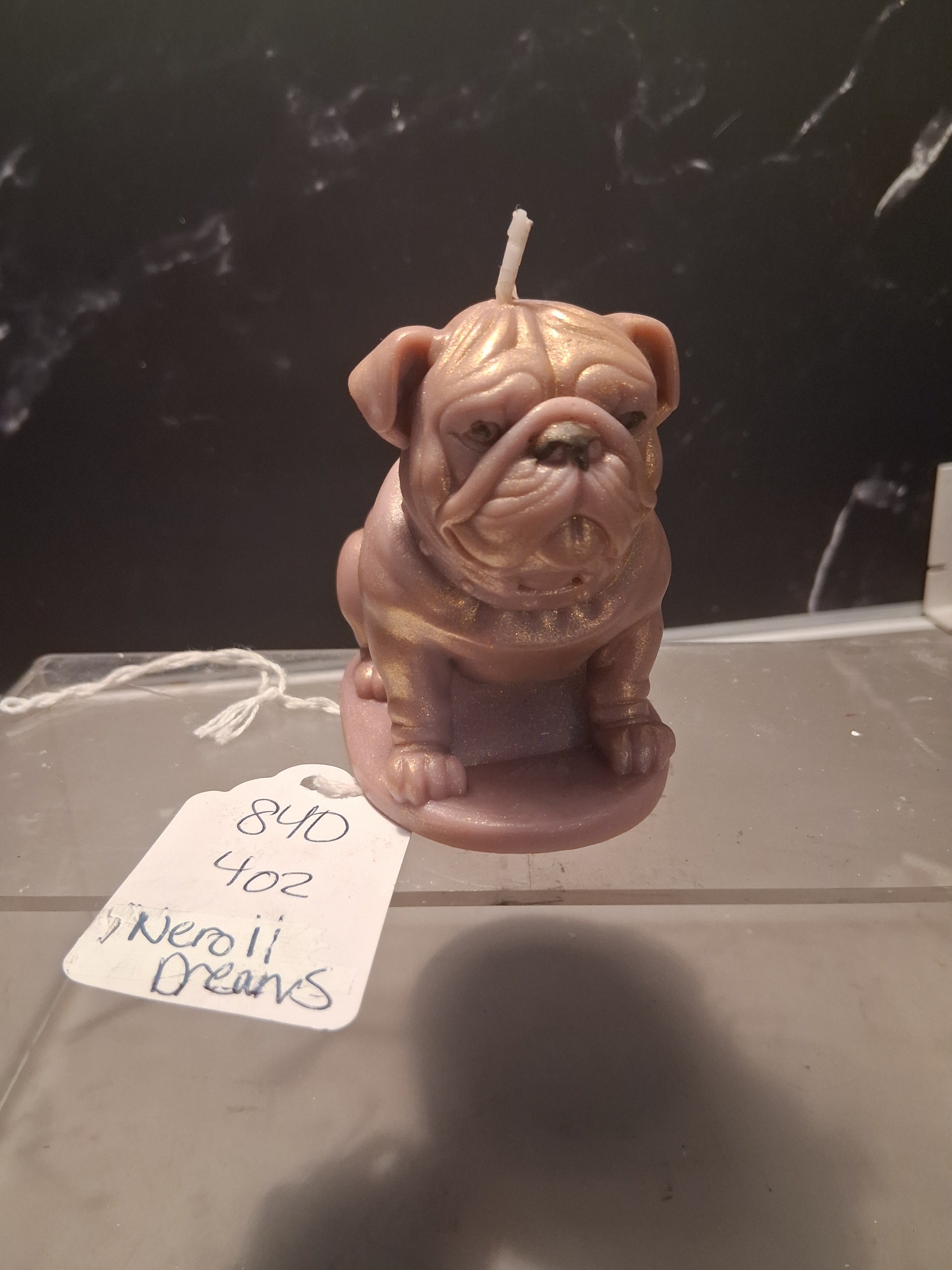 Noble Bulldog Candle