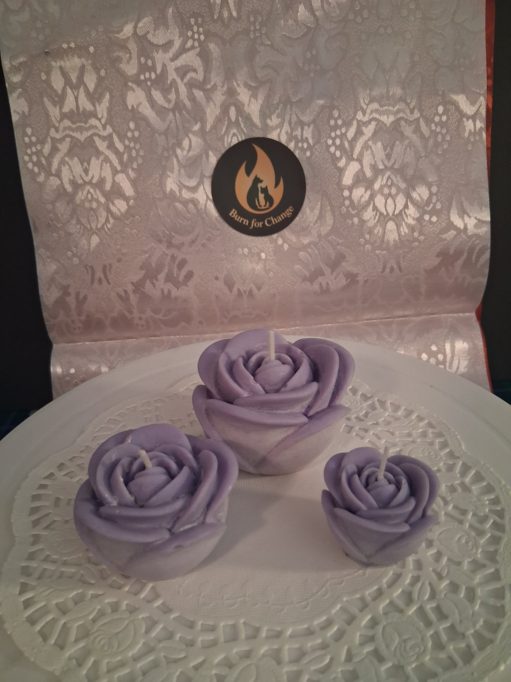 Trinity Rose Blossom (Set of 3)