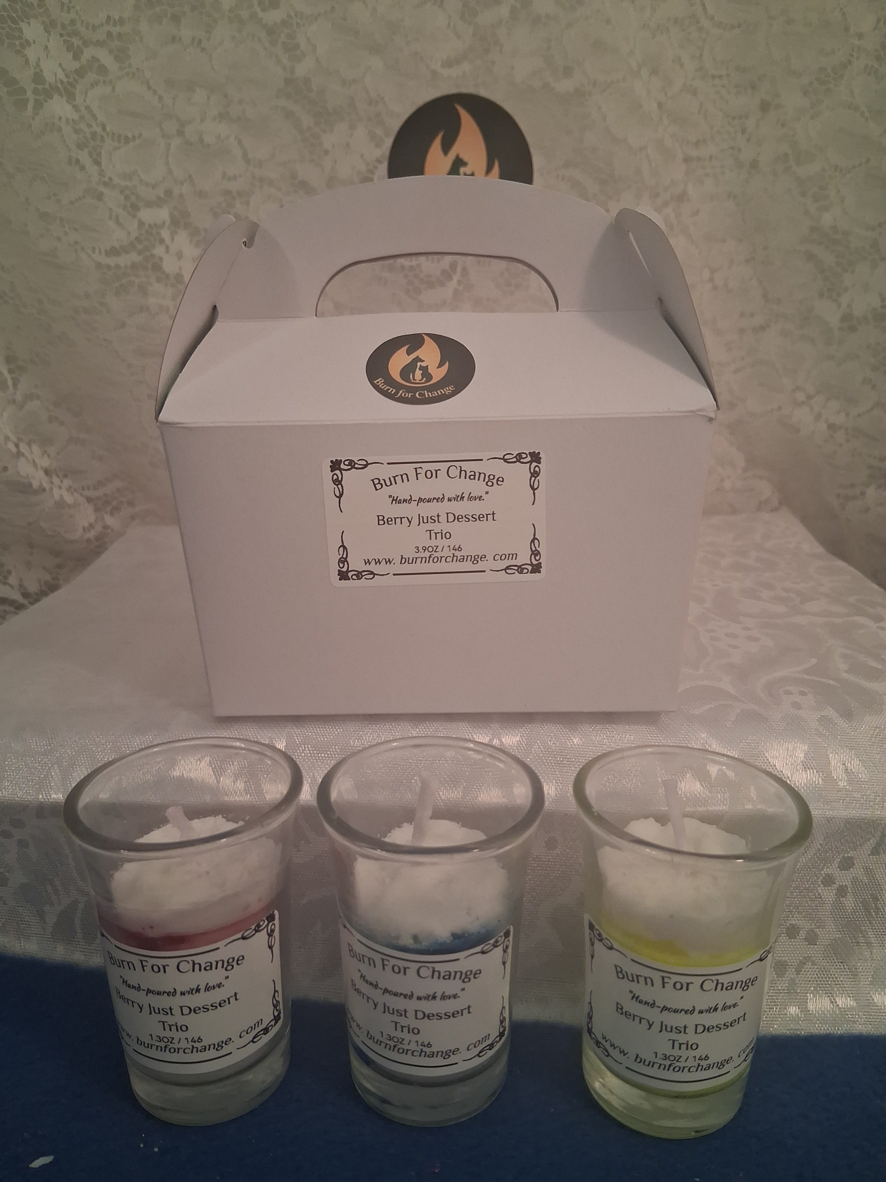 Berry Just Dessert Trio (Set of 3)