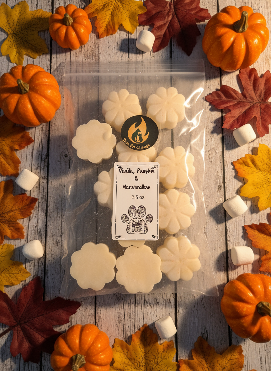 Vanilla, Pumpkin and Marshmallow