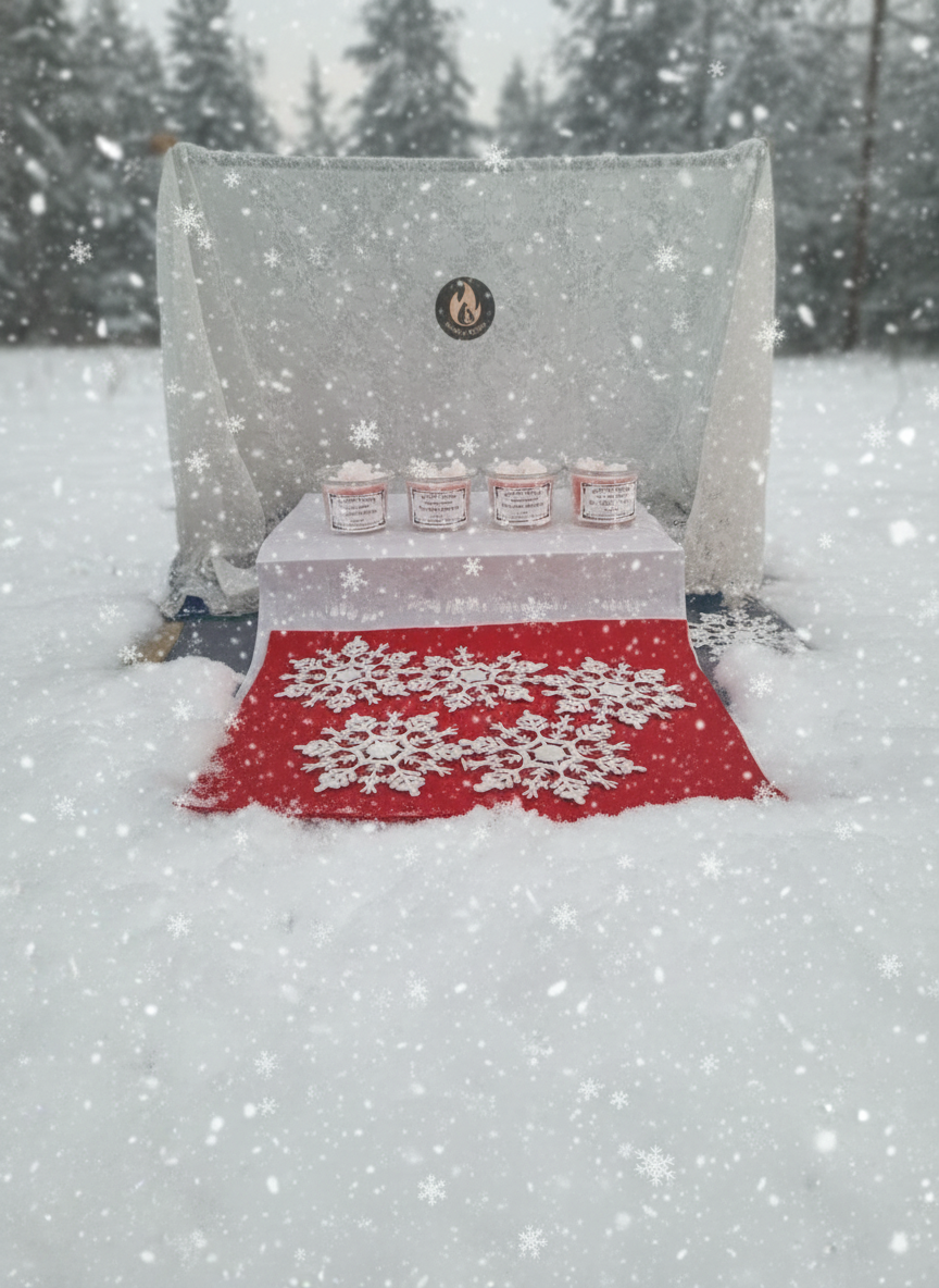 Christmas Flurries (Set of 4)