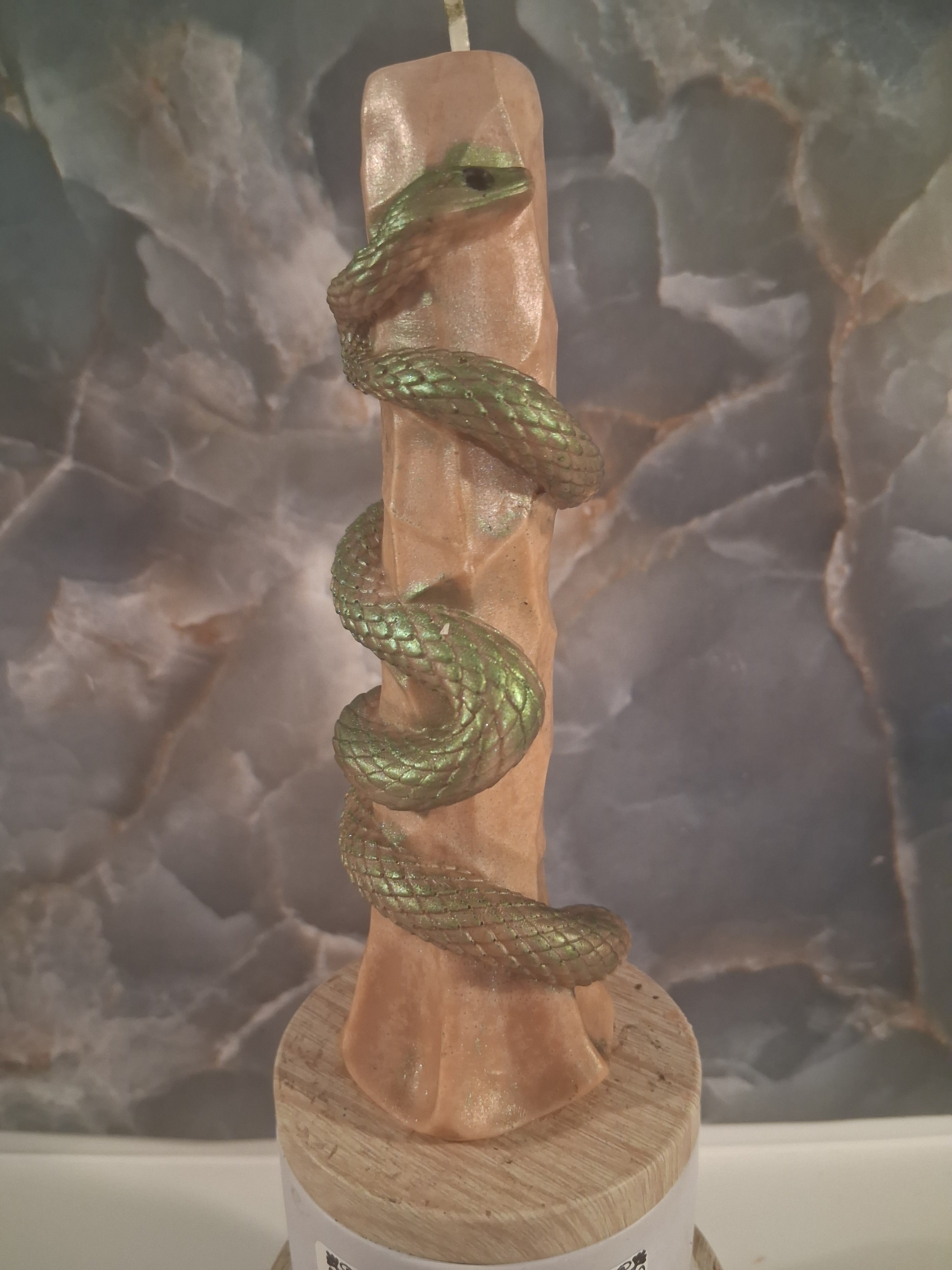 Coiled Companion Candle