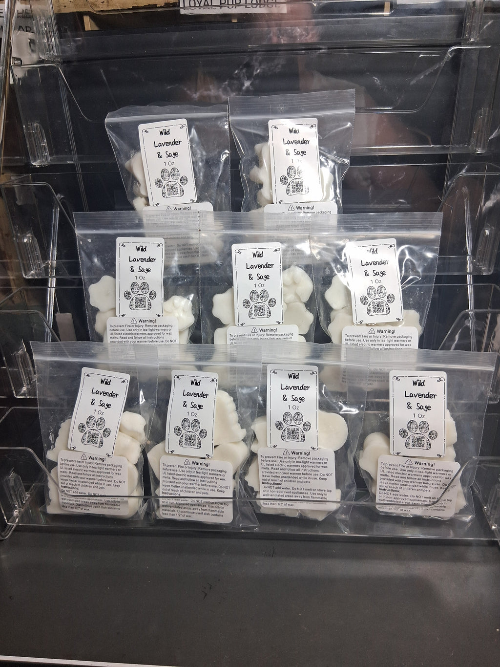 WILD LAVENDER AND SAGE -wax melts