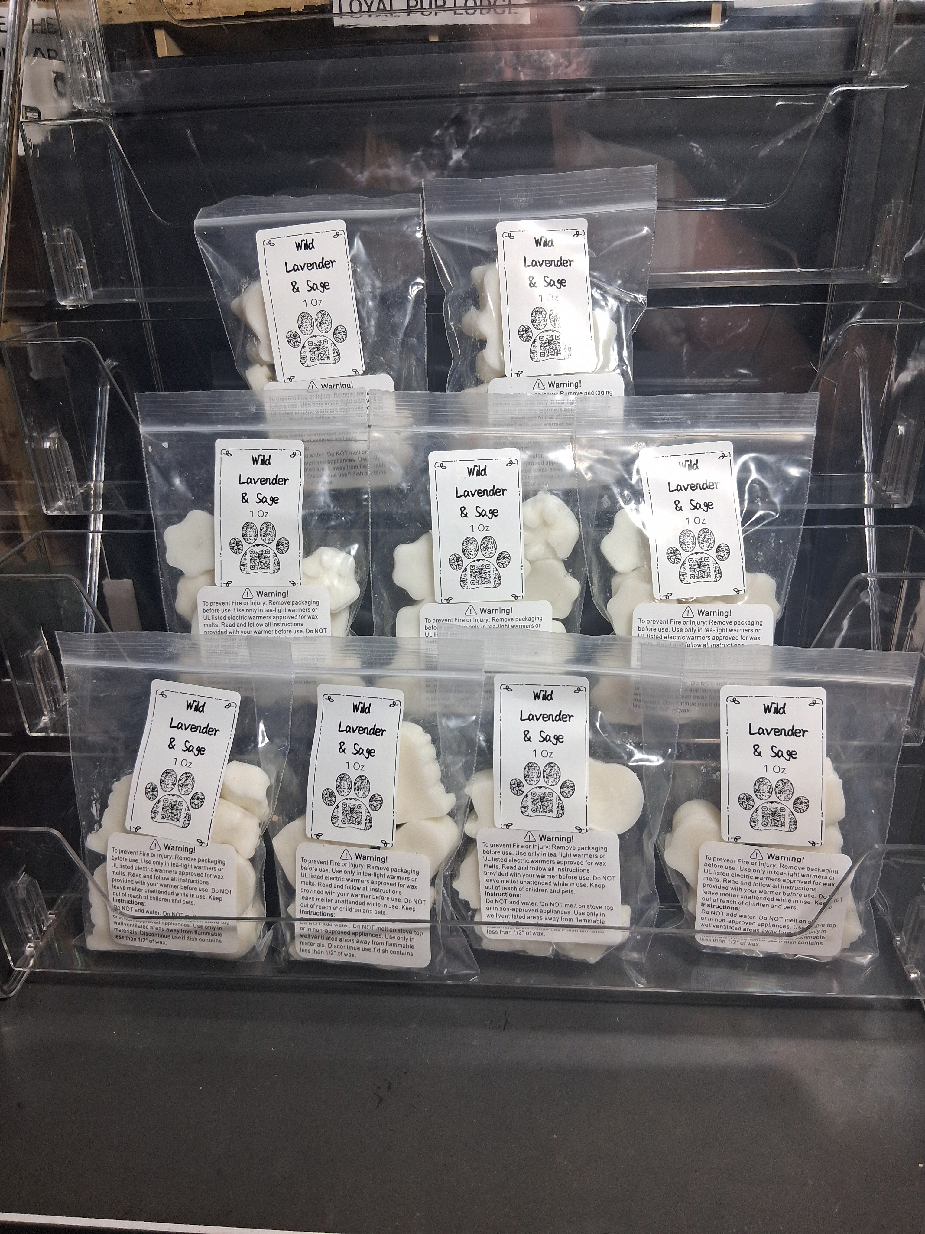 WILD LAVENDER AND SAGE -wax melts