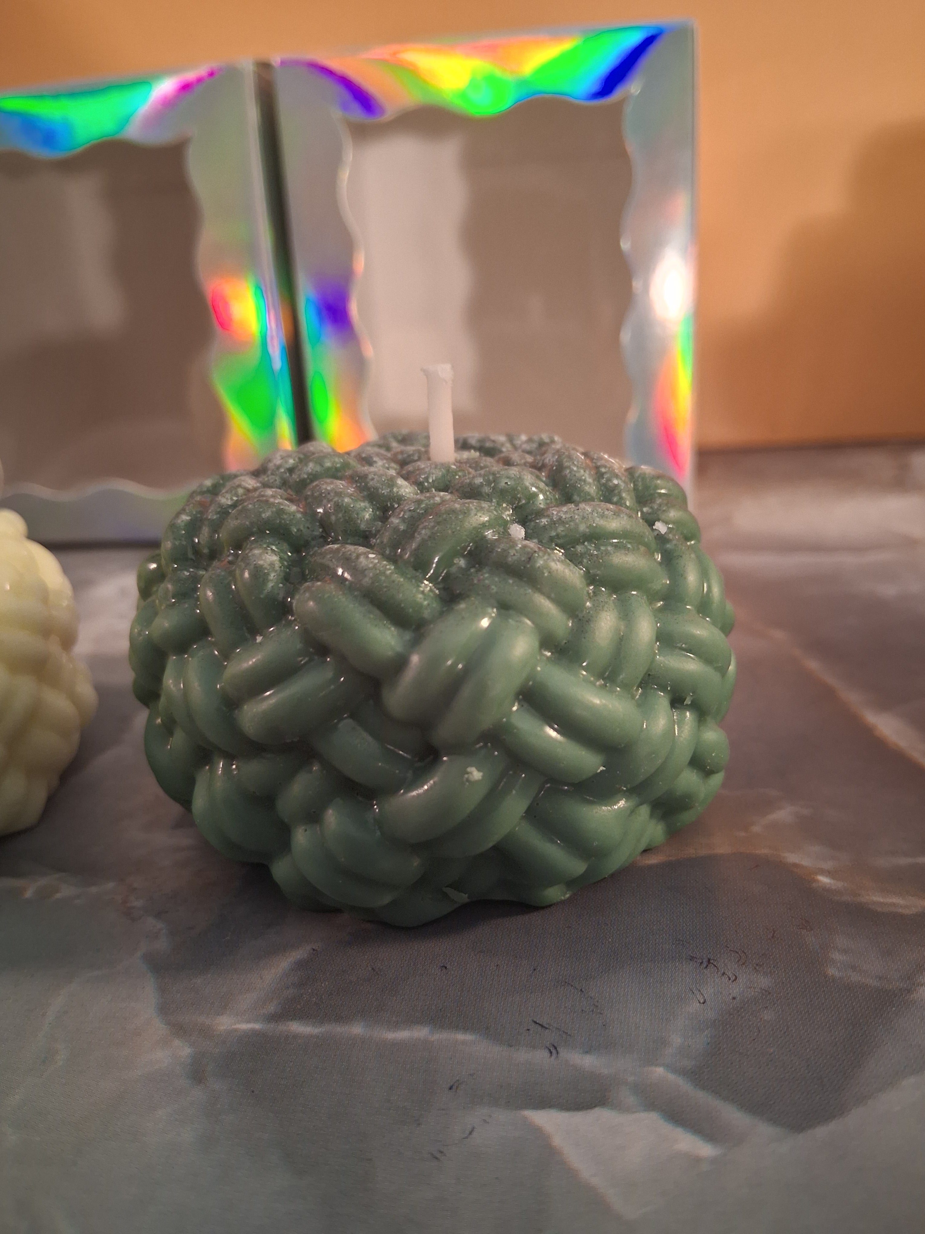 Heirloom Knit Candle