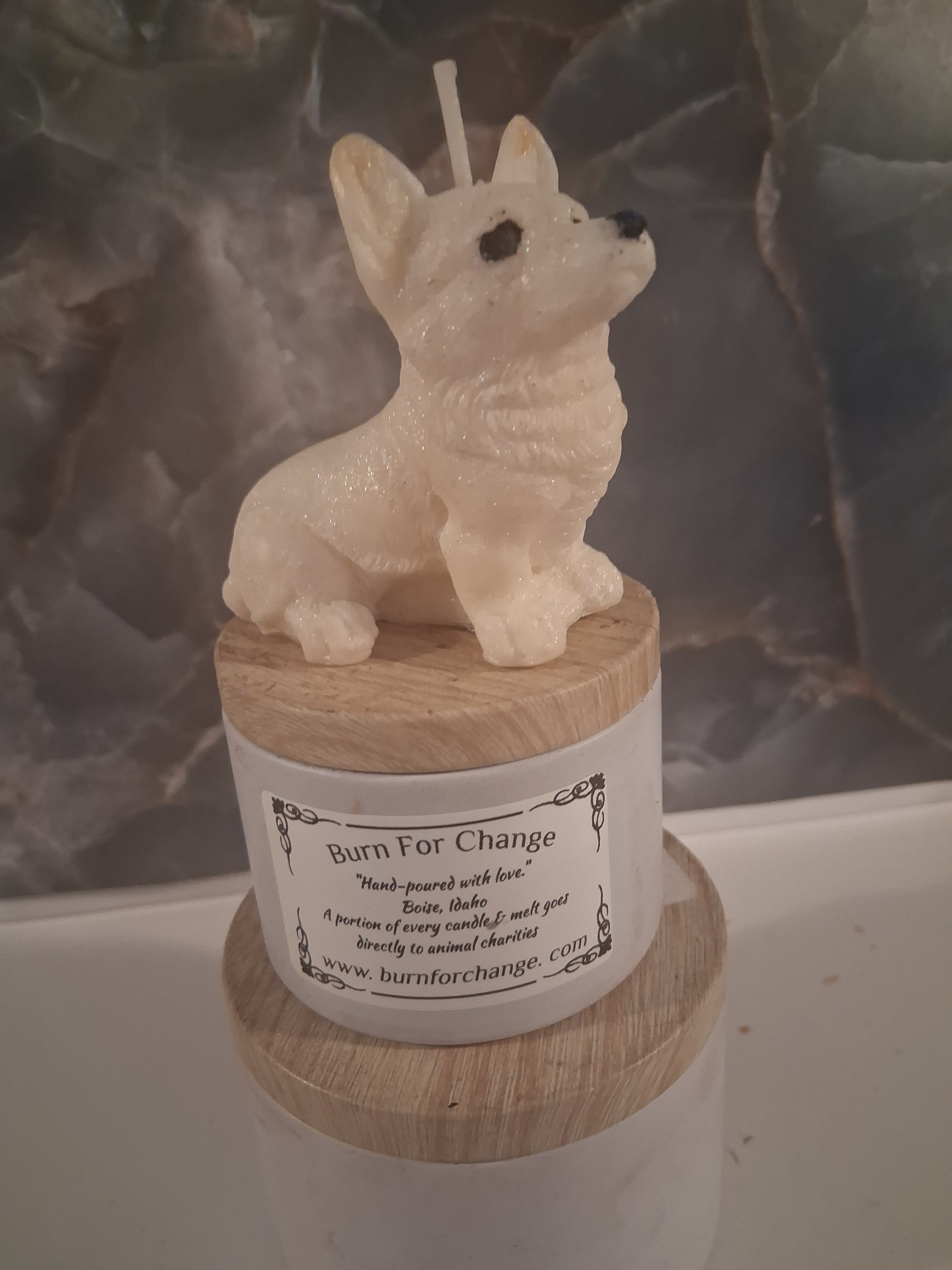 Royal Corgi Candle