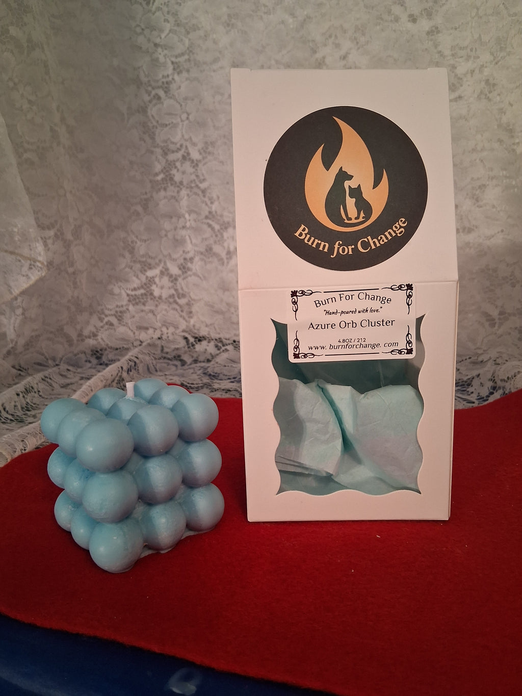 Azure Orb Cluster Cube