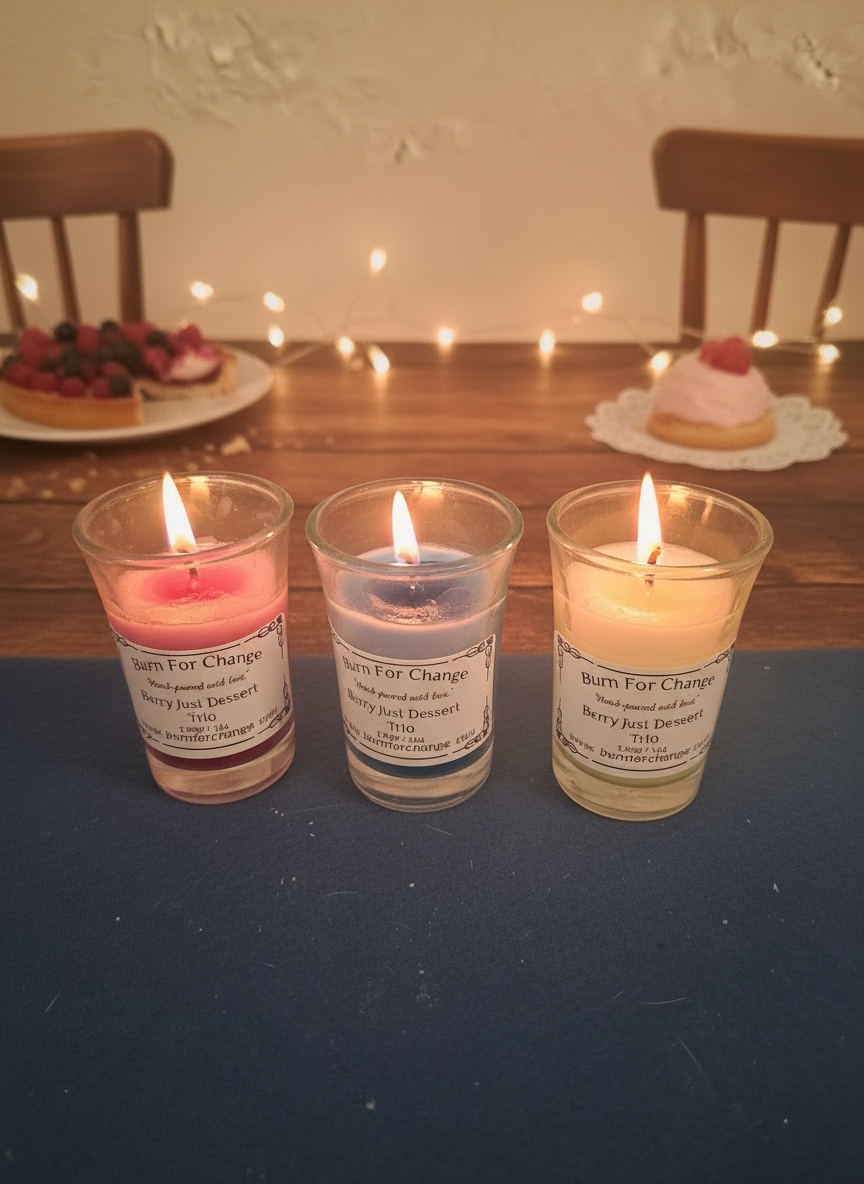 Berry Just Dessert Trio (Set of 3)