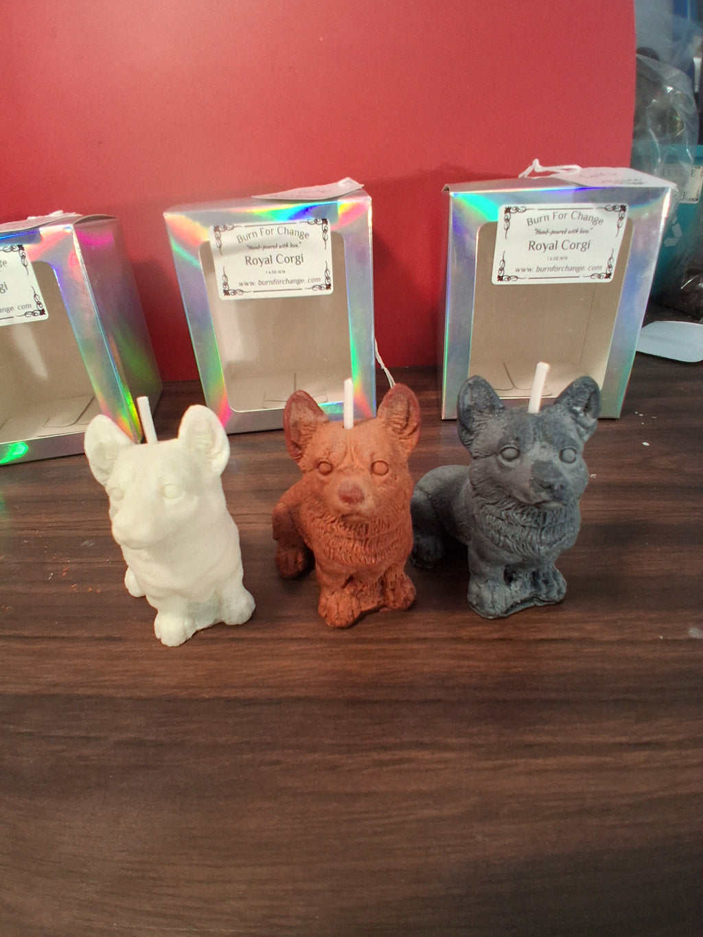 Royal Corgi Candle