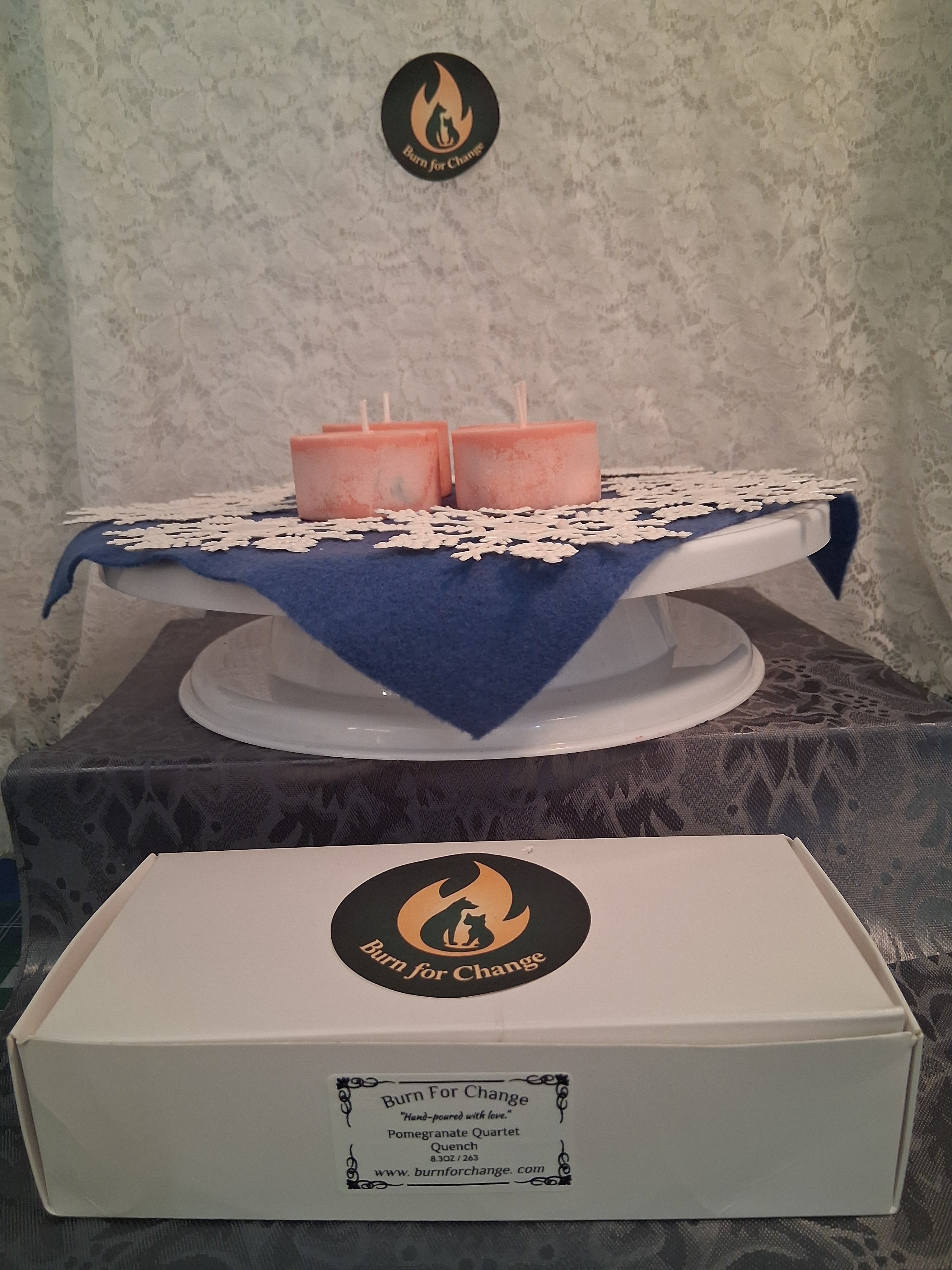 Pomegranate Quartet Quench (Set of 4)