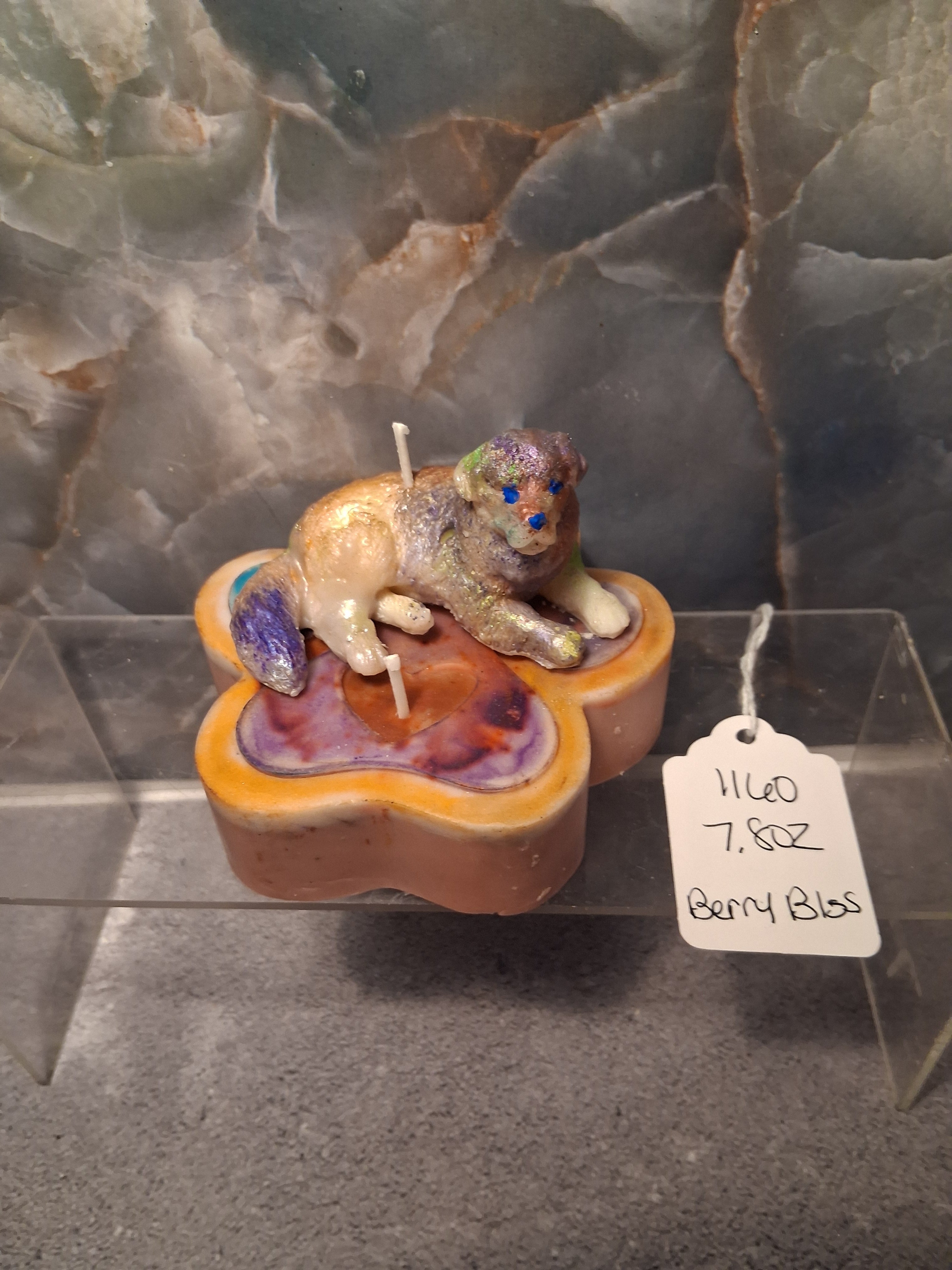 Rainbow Crossing Memorial Candle