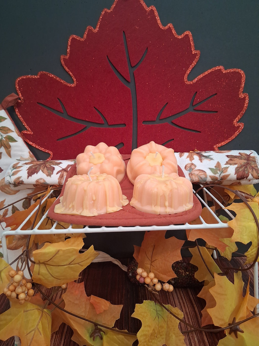 Pumpkin Spice and Gingerbread (Set of 4)