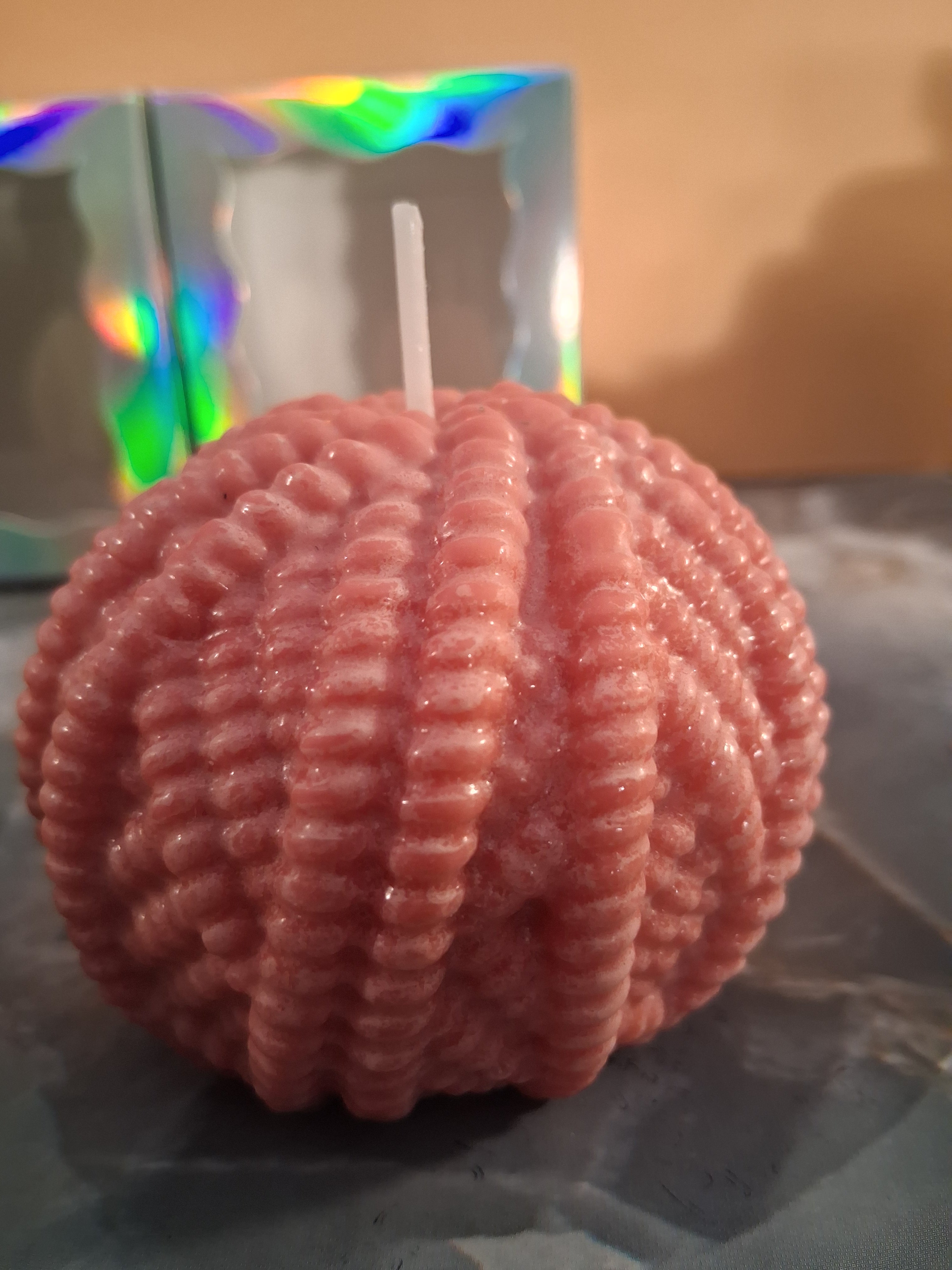 Majestic Macrame Candle