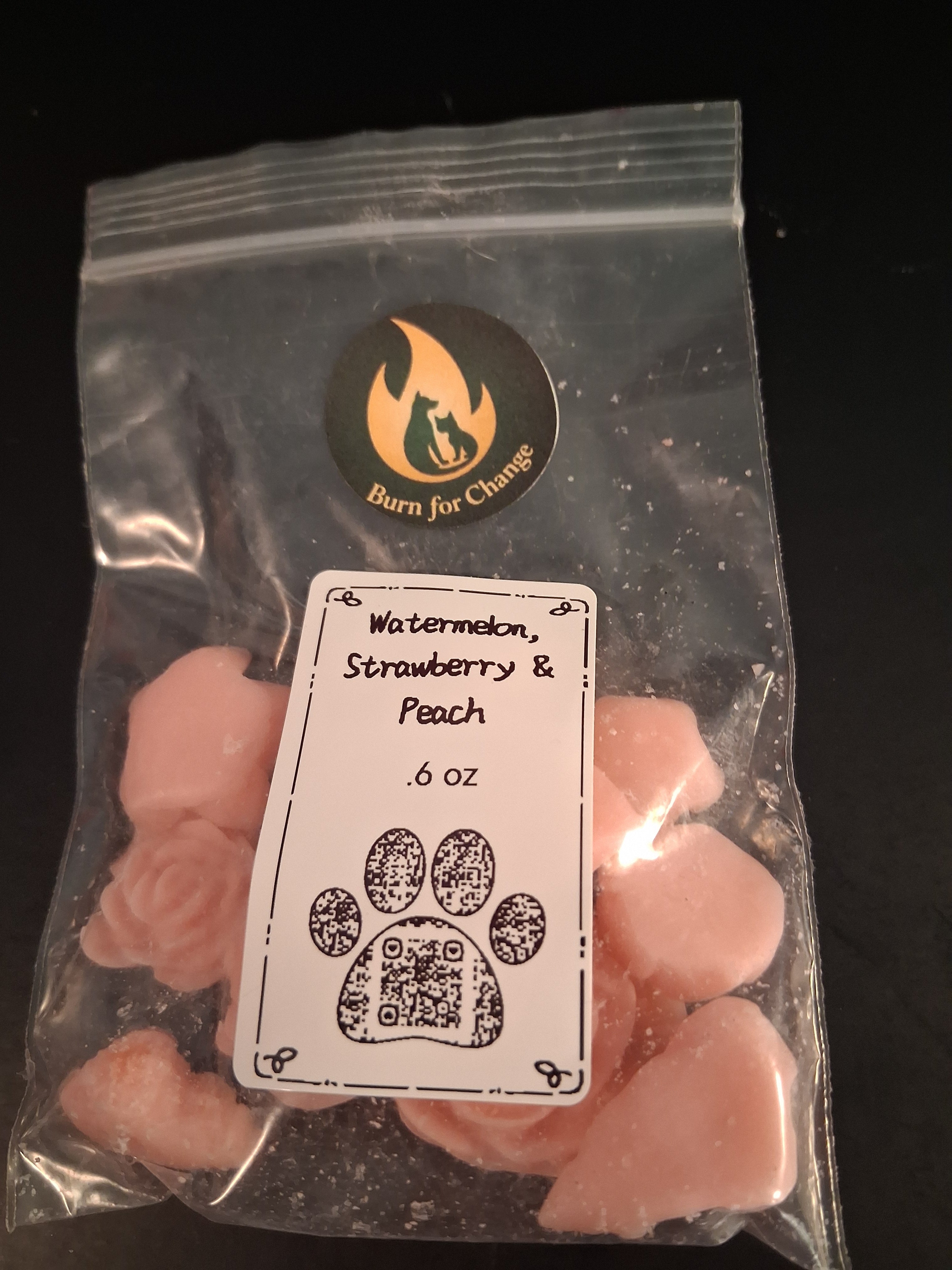 Watermelon, Strawberry and Peach