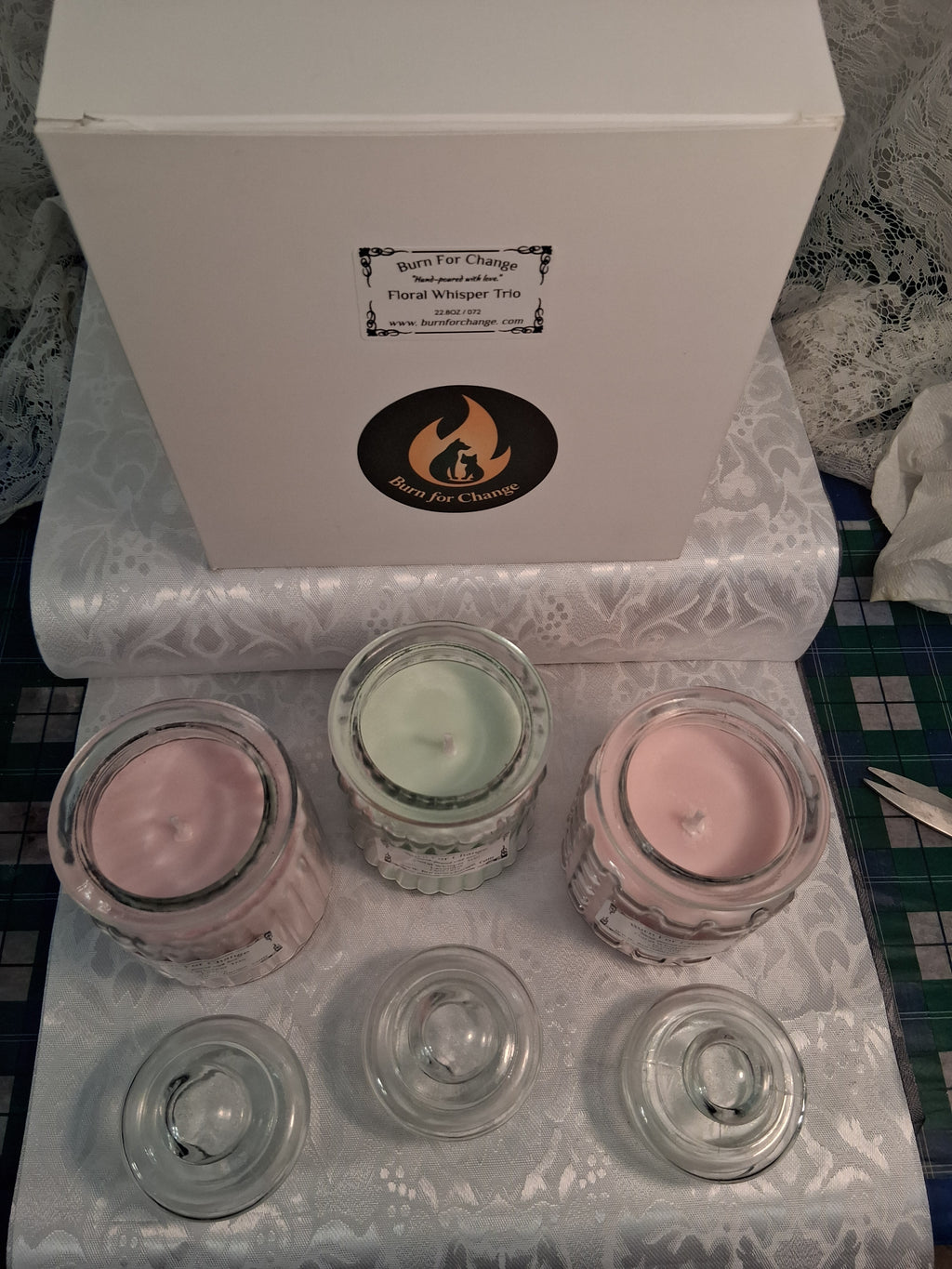 Floral Whisper Trio (Set of 3)