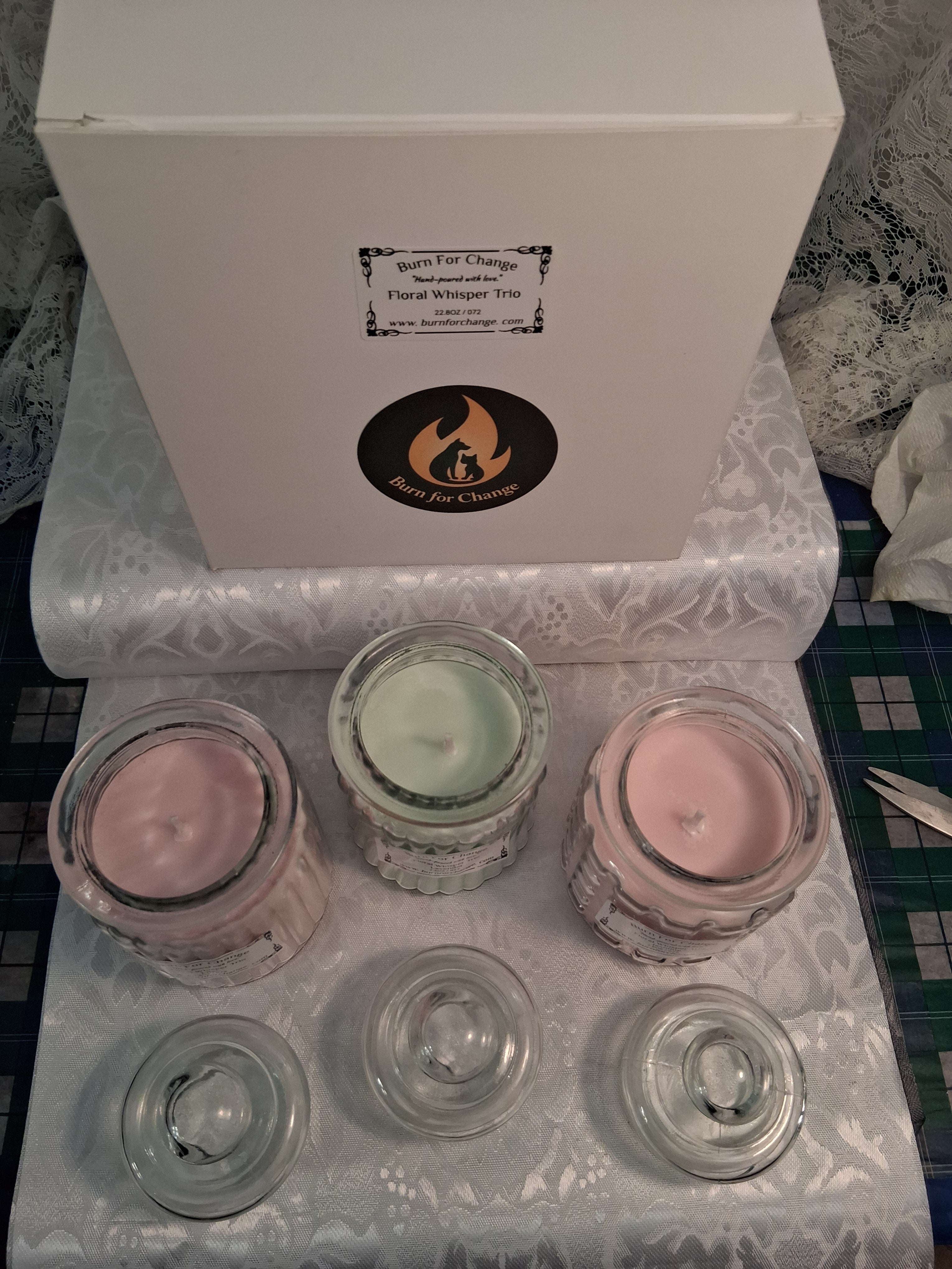 Floral Whisper Trio (Set of 3)