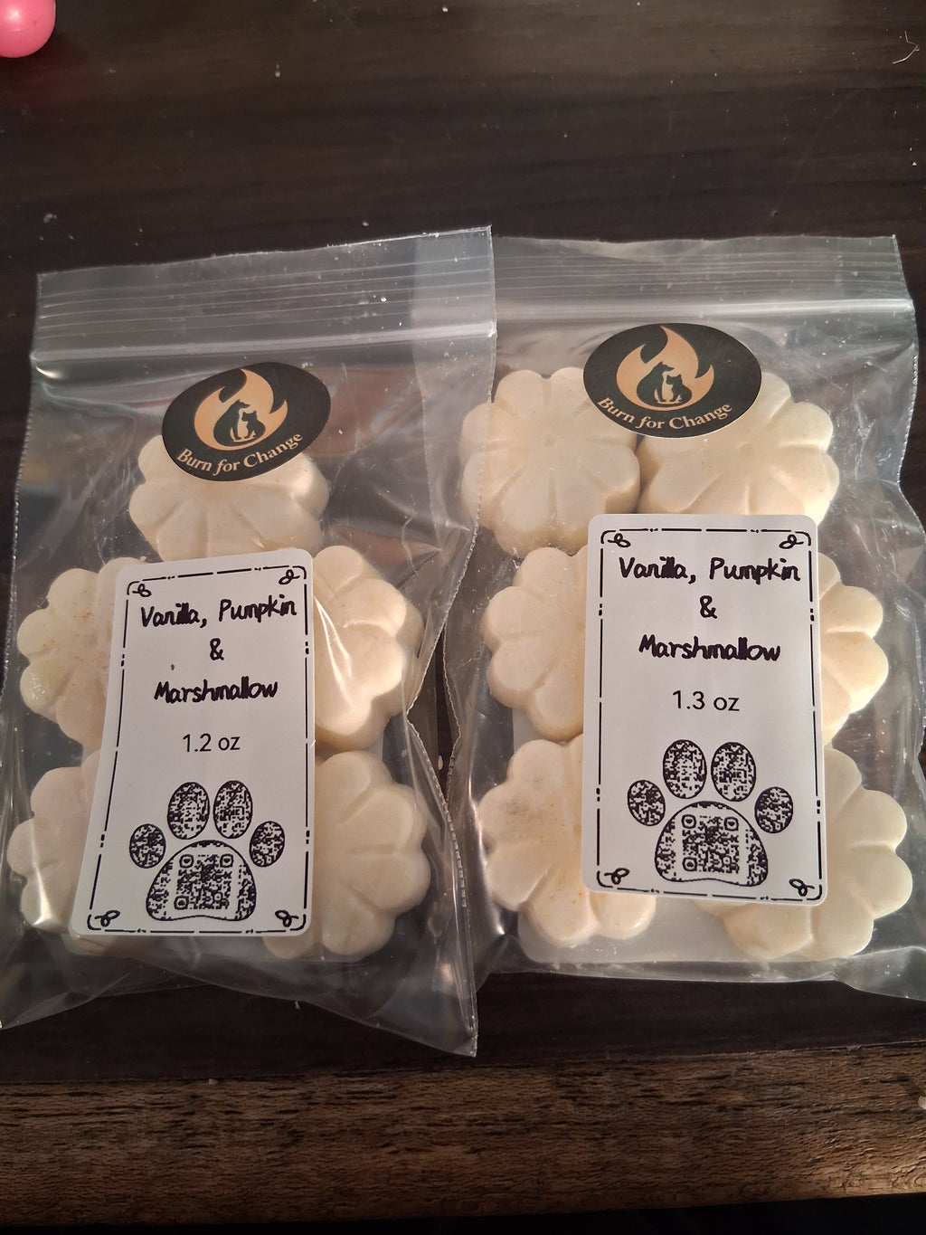 Vanilla, Pumpkin and Marshmallow